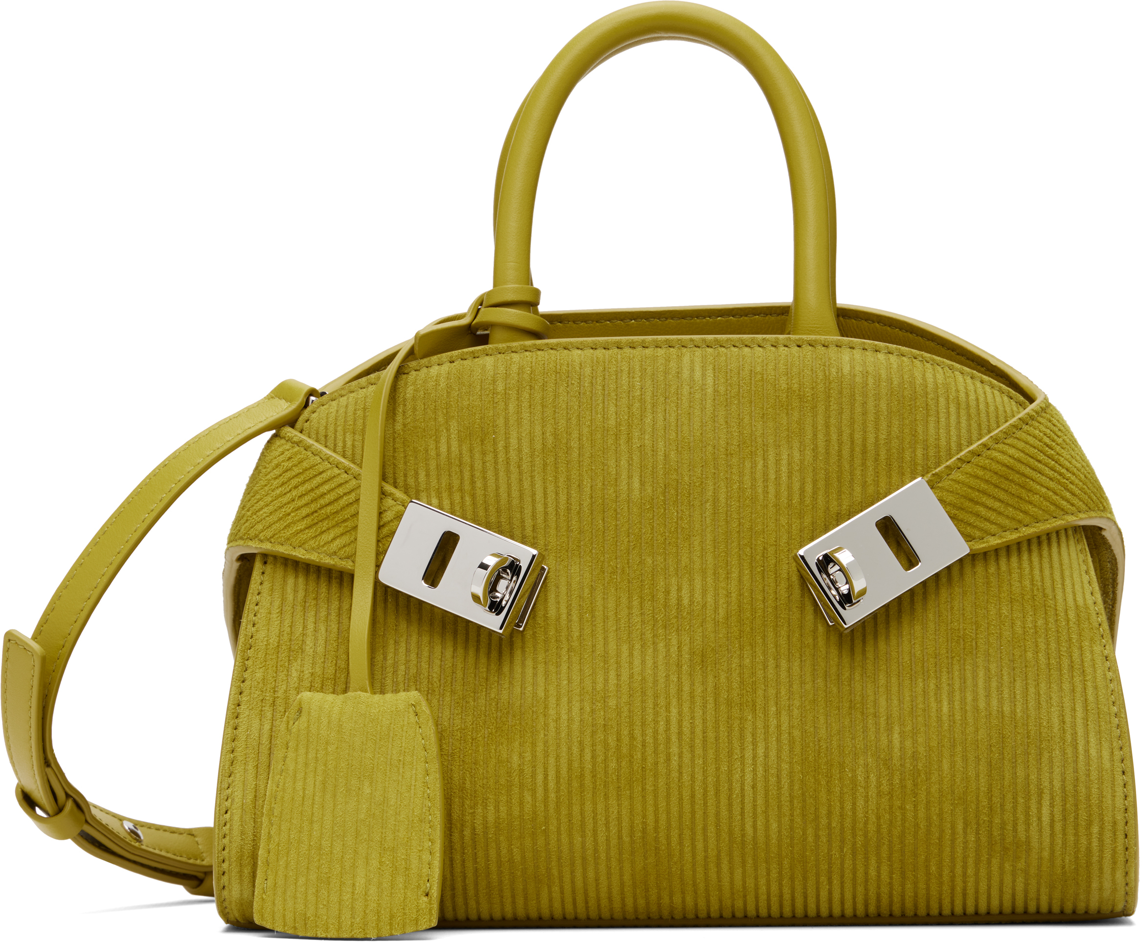 Green Hug Top Handle Bag