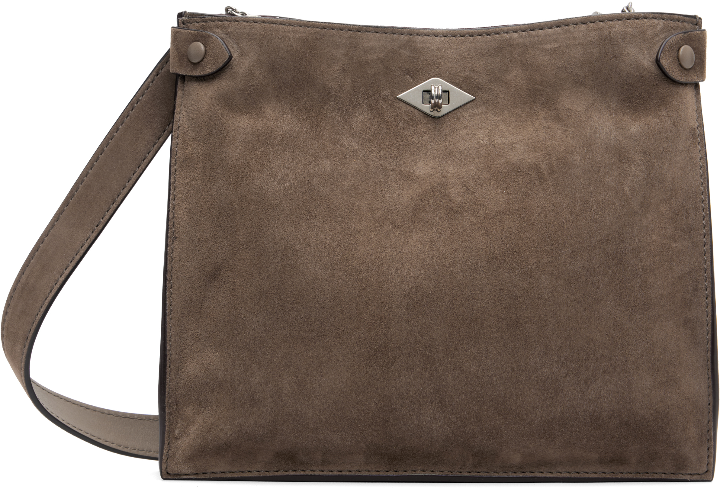 Métier Taupe Stowaway Crossbody Bag