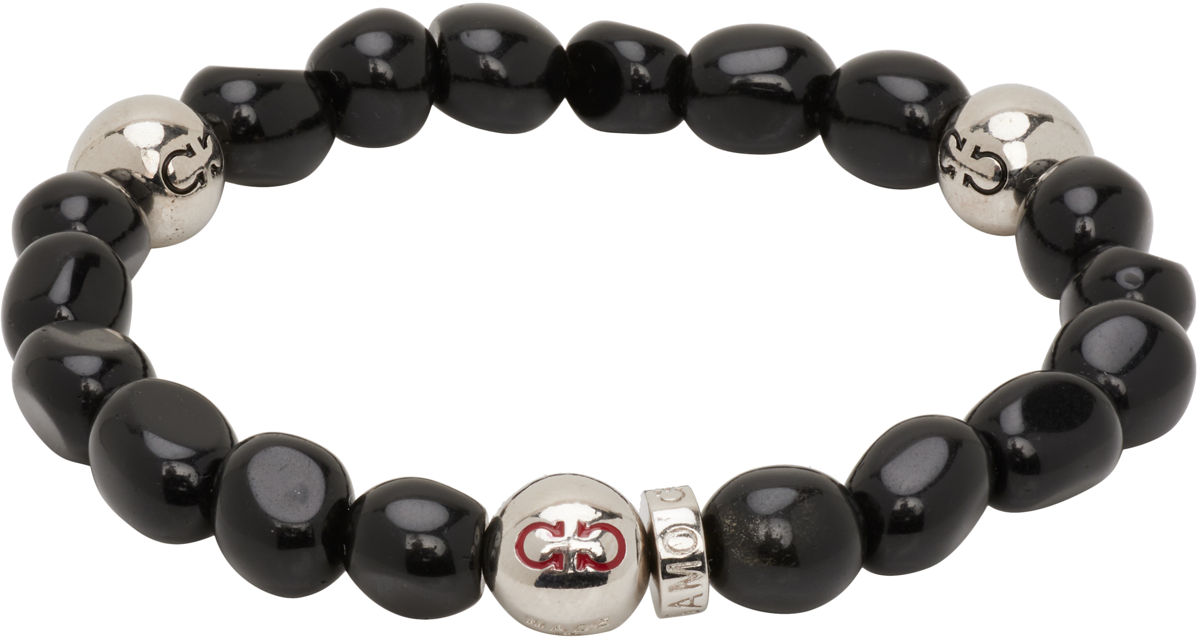 【関税込み】Ferragamo Baroque Beads ブレスレット Ferragamo: Baroque Beads ブレスレット | SSENSE 日本
