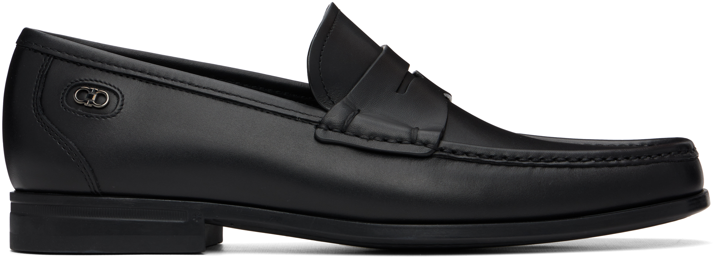 【関税込み】Ferragamo ブラック Athen ペニーローファー 三越伊勢丹 | FERRAGAMO/フェラガモ_Men通販 | ペニーローファー