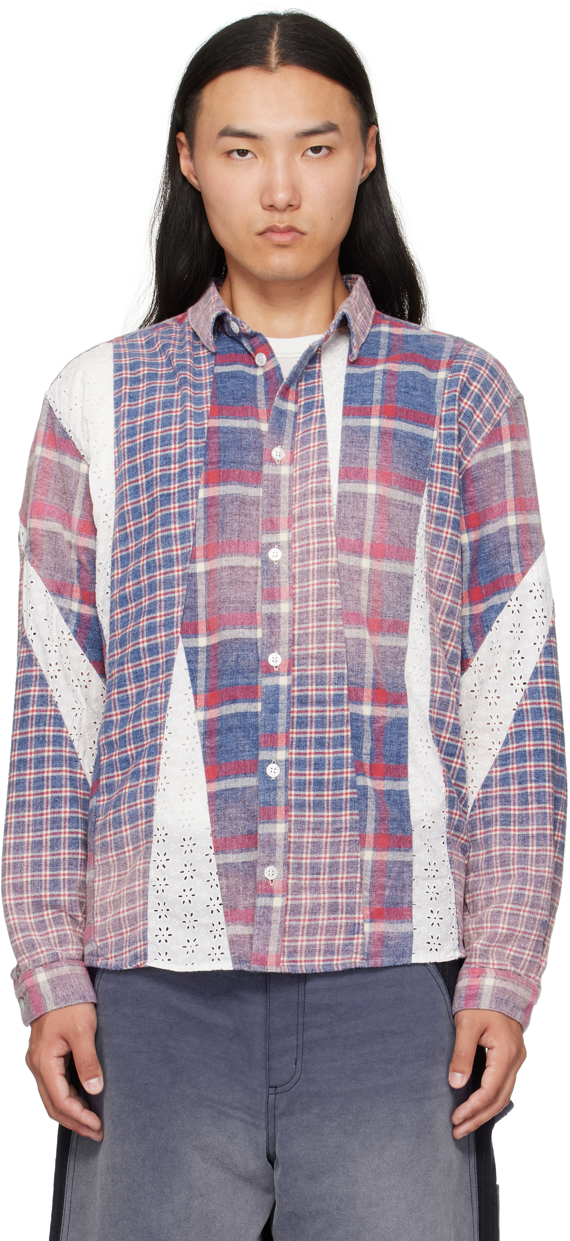 ジャケット・アウター KHOKI Vintage finished reversible shirt KHOKI（コッキ）Vintage finished reversible shirt - 通販