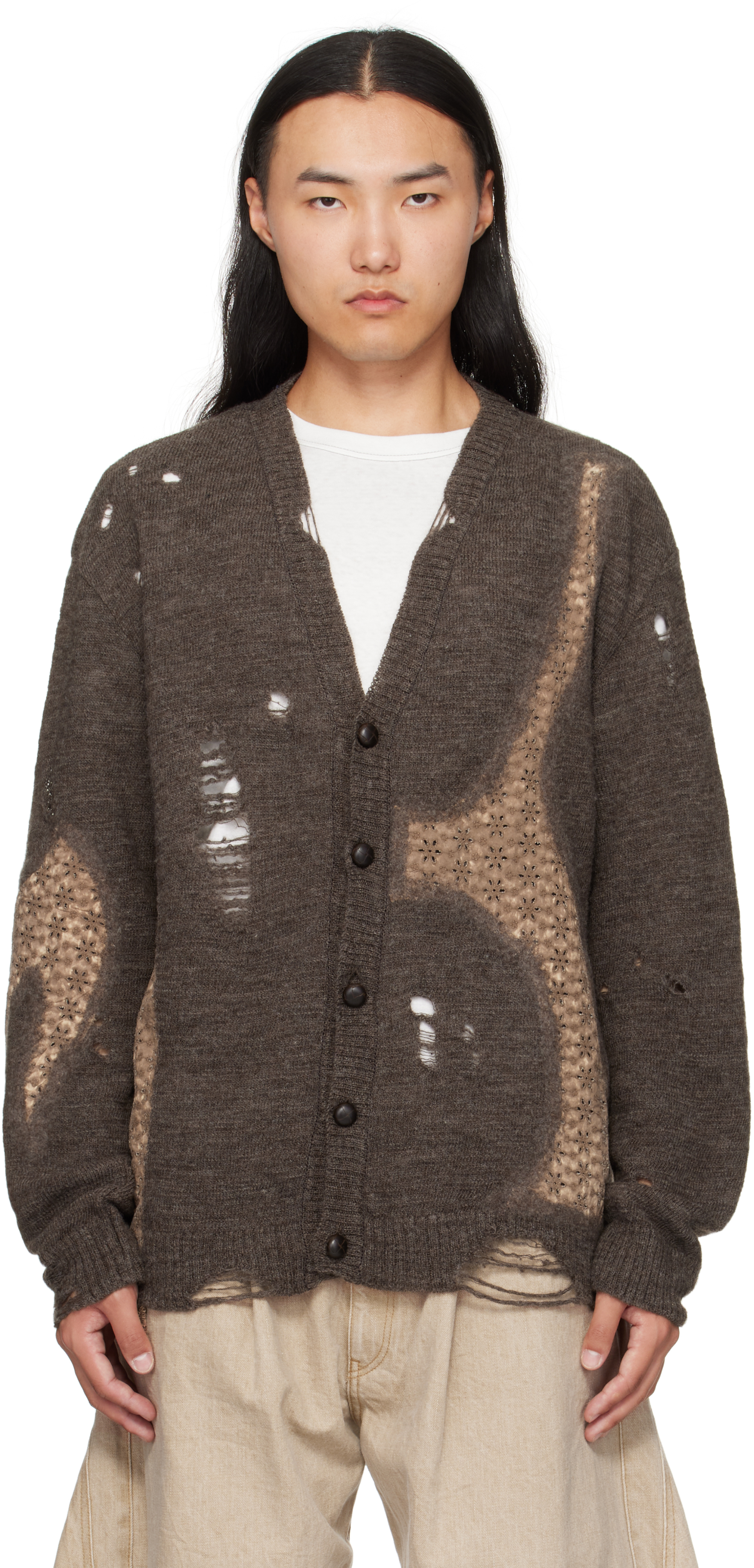 トップス khoki decadance high gauge knit トップス khoki decadance high gauge knit khoki decadance