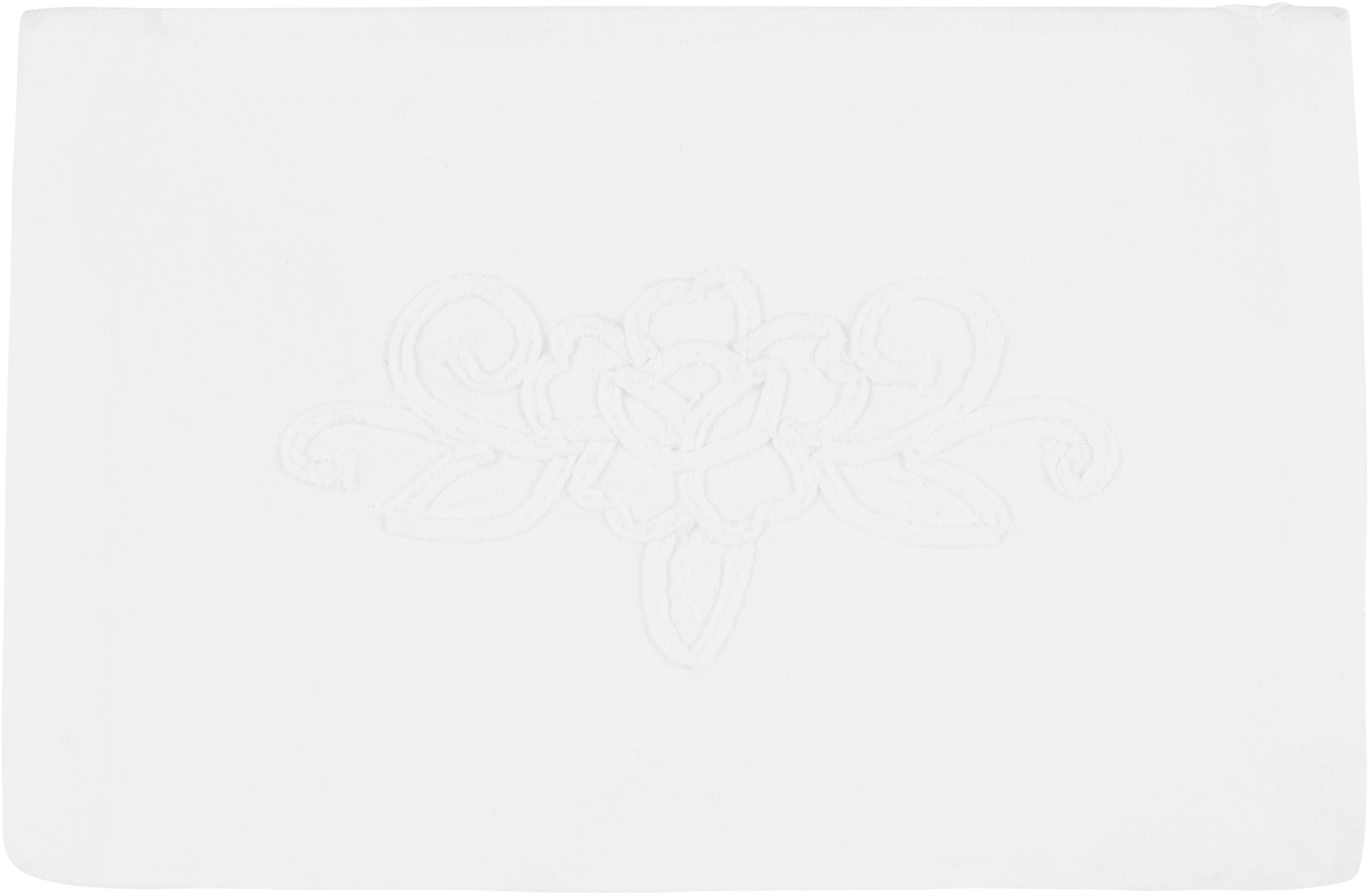 Gohar World Four-pack White Embroidered Lace Envelopes