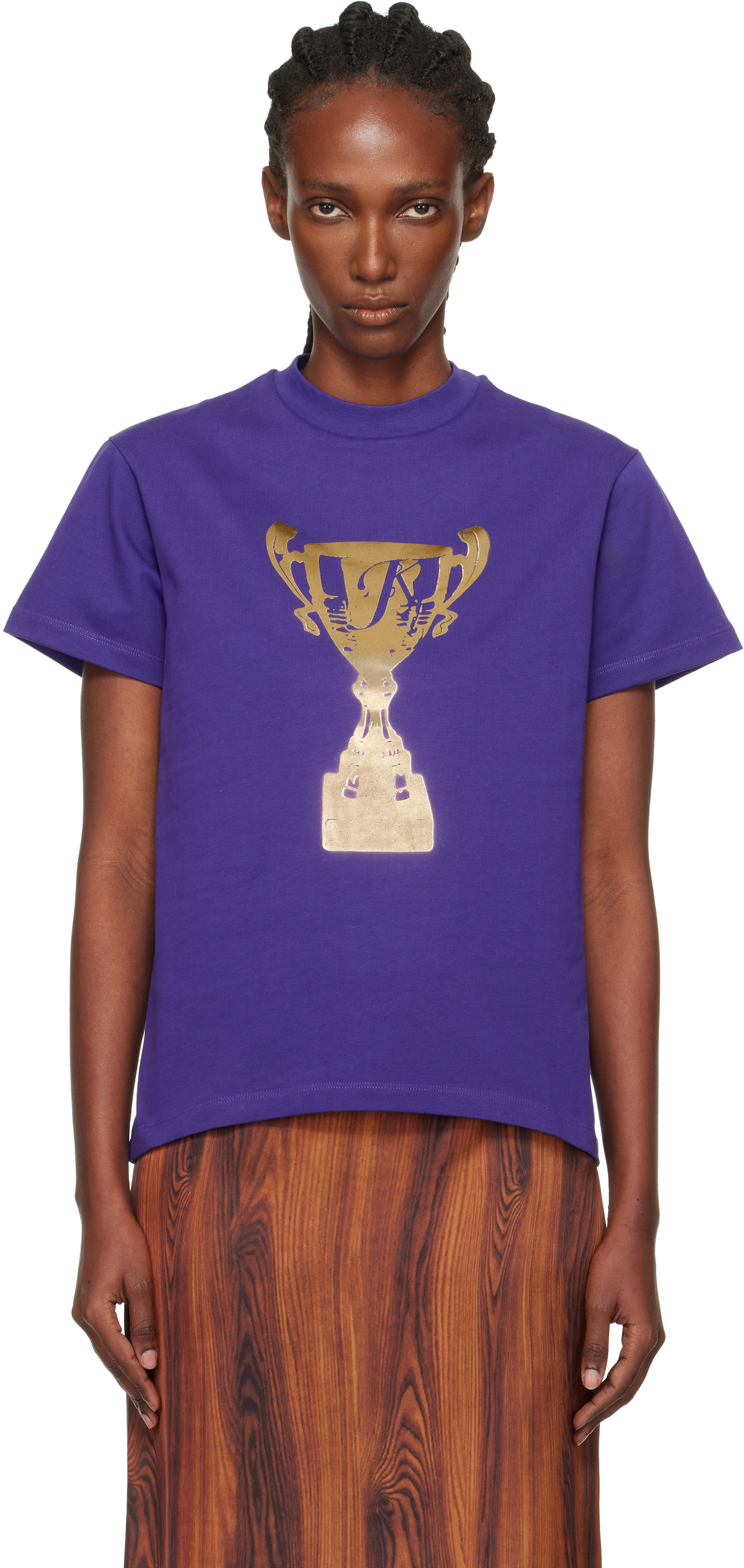 Purple Jony T-shirt by Julie Kegels on Sale