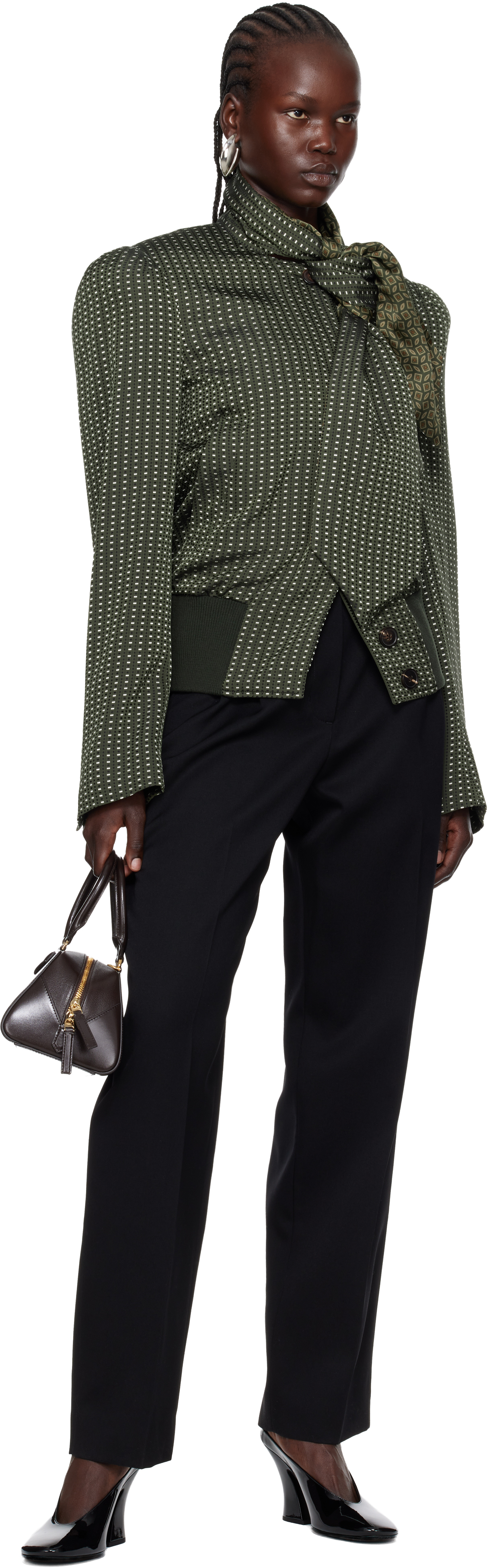 Givenchy Cocoon Earrings In Silver