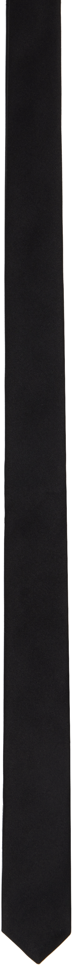 Black Silk Tie