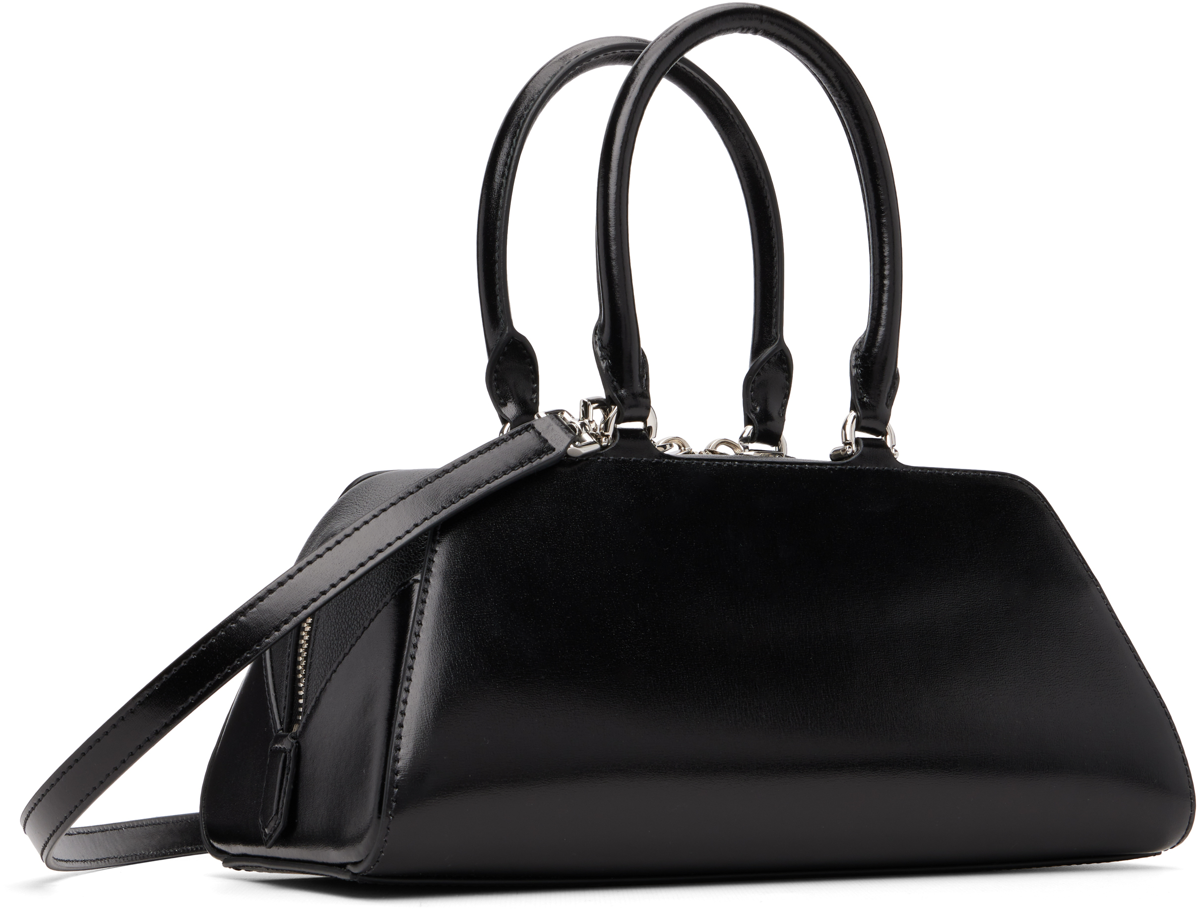 Givenchy Antigona East-west Small Leather Bag In Black