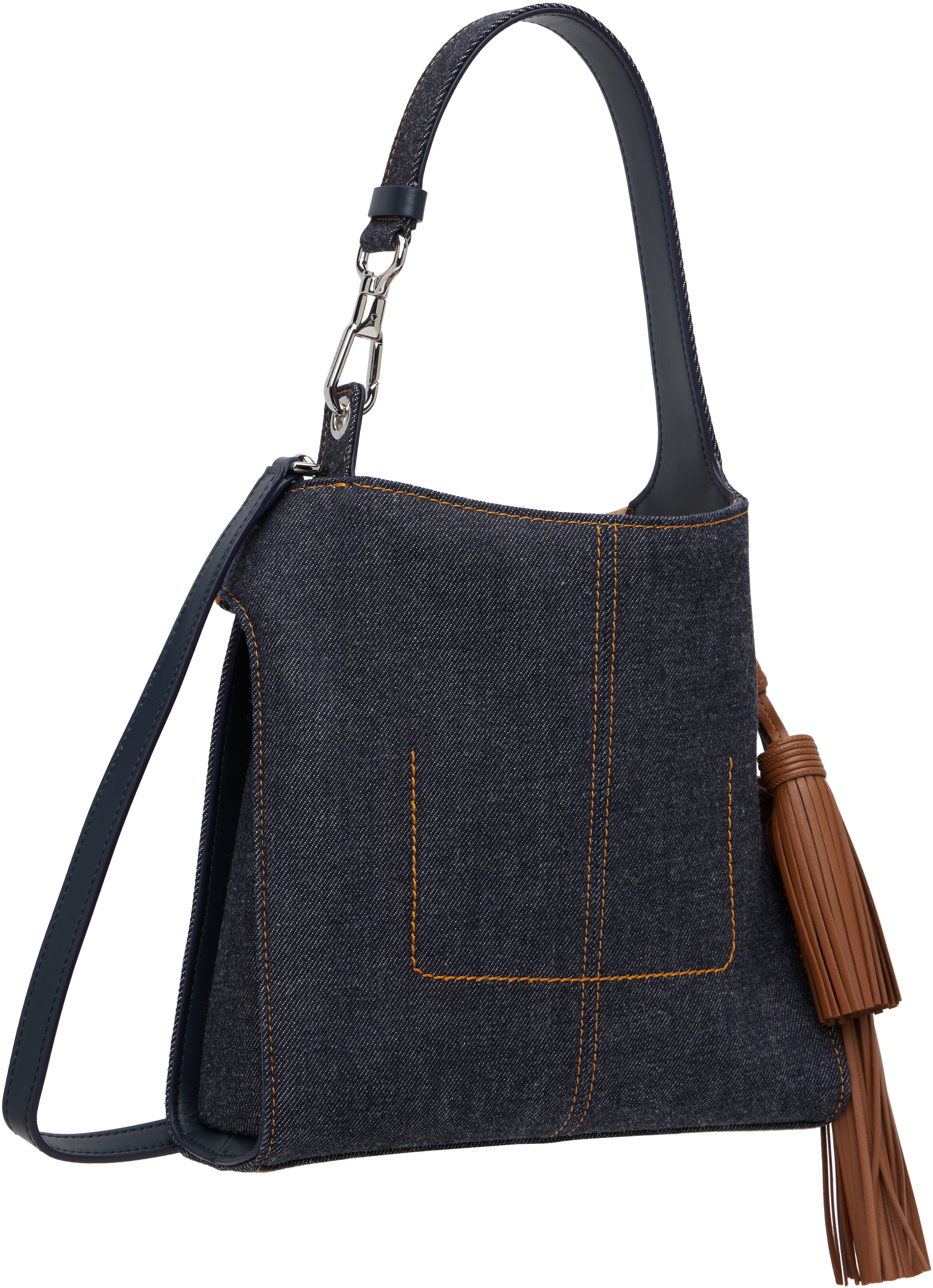 Givenchy Navy Mini Belted Denim Bag