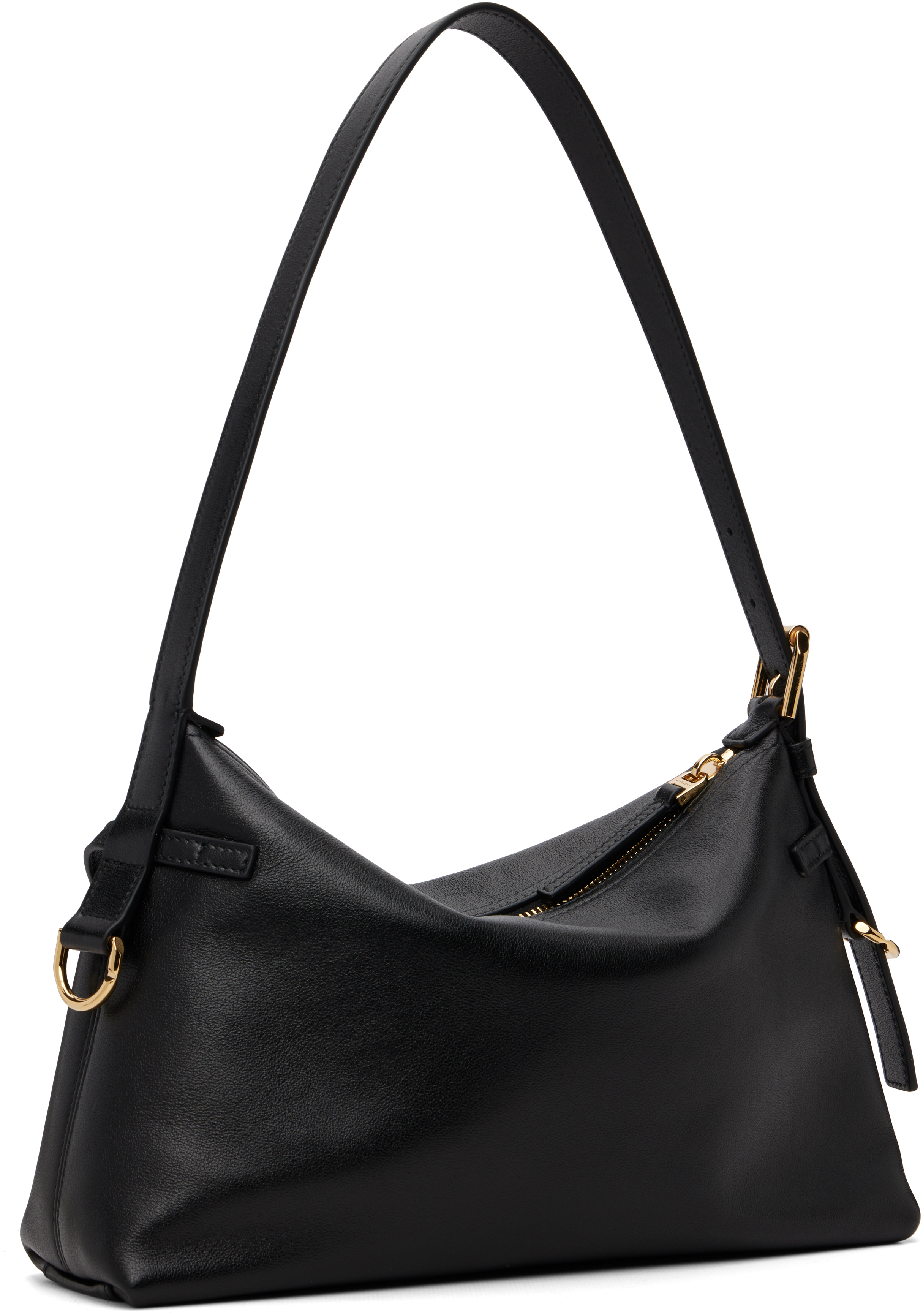Givenchy Women Voyou Mini Bag In Shiny Leather In Black