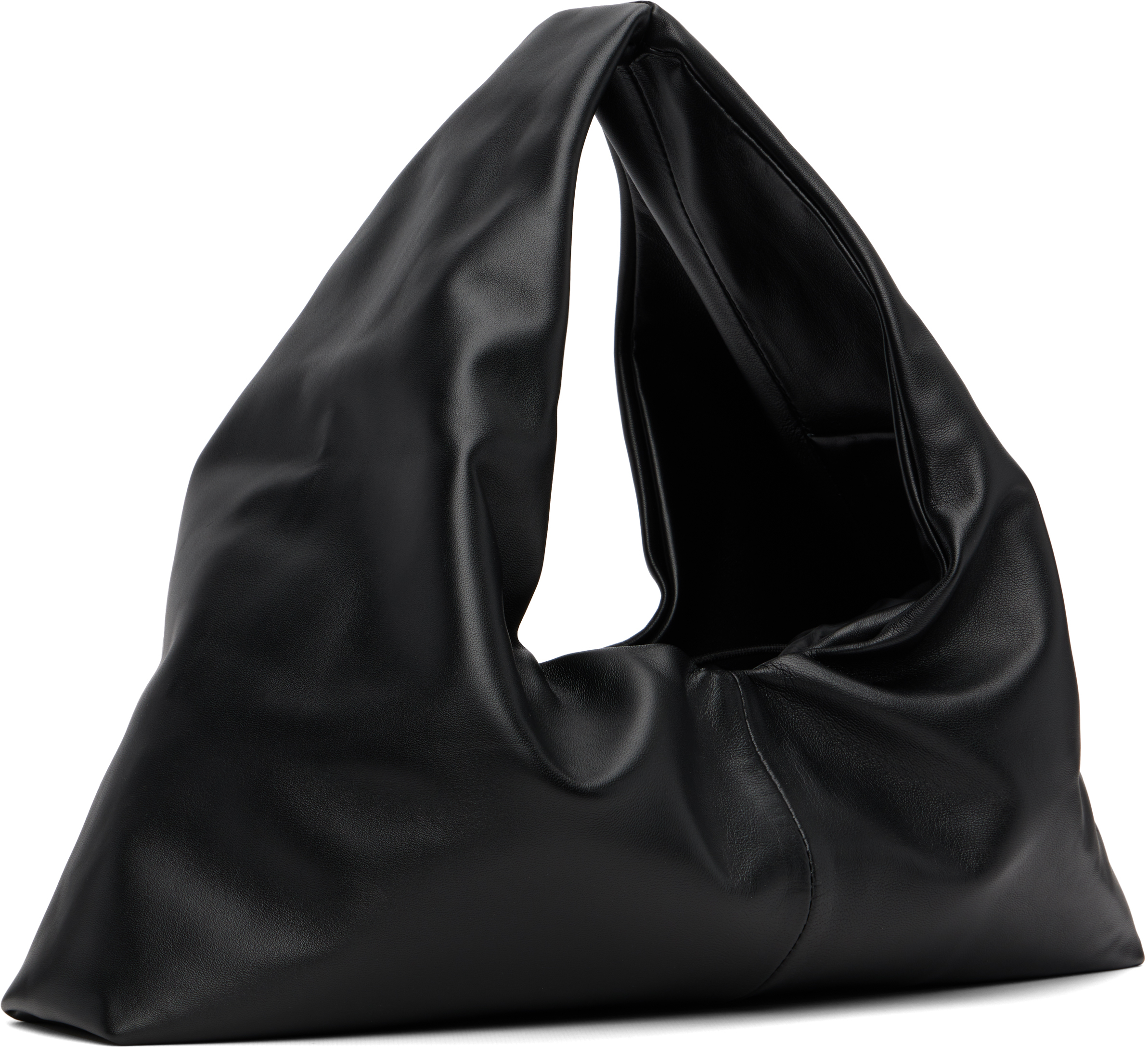 Kassl Editions Black Anchor Small Lamb Leather Tote