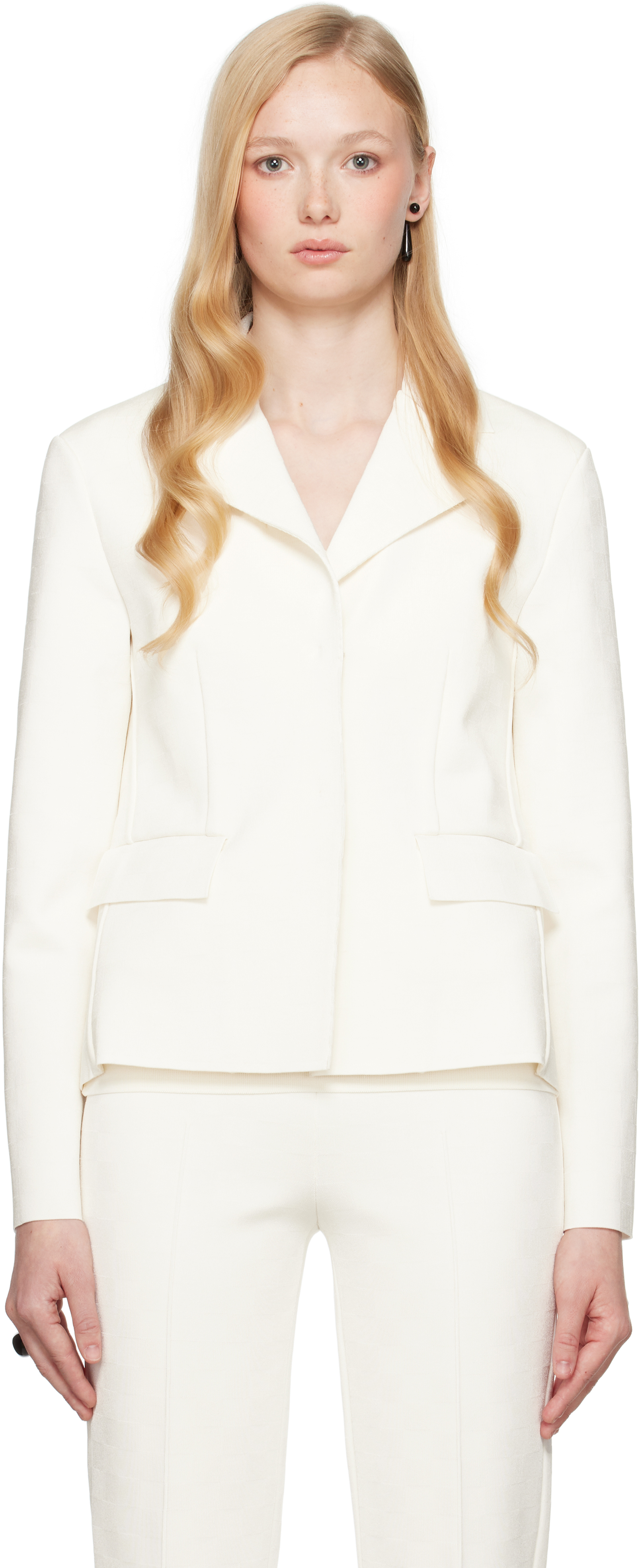 SSENSE Exclusive Bridal Capsule NSFW Lola Blazer