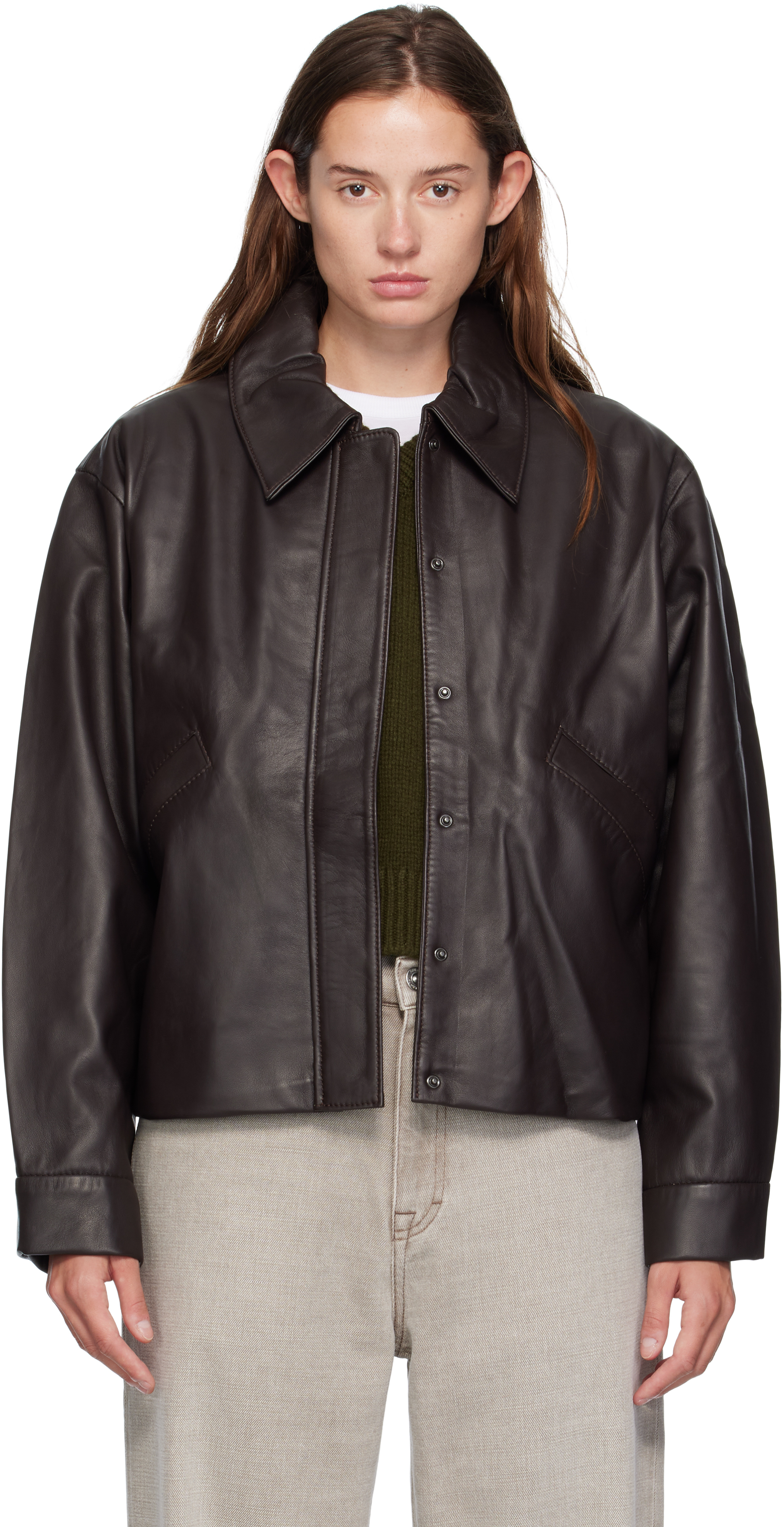Gajess♡ Giselle Leather Blouson Gajess♡ Giselle Leather Blouson Gisele Leather Blouson | Gajess