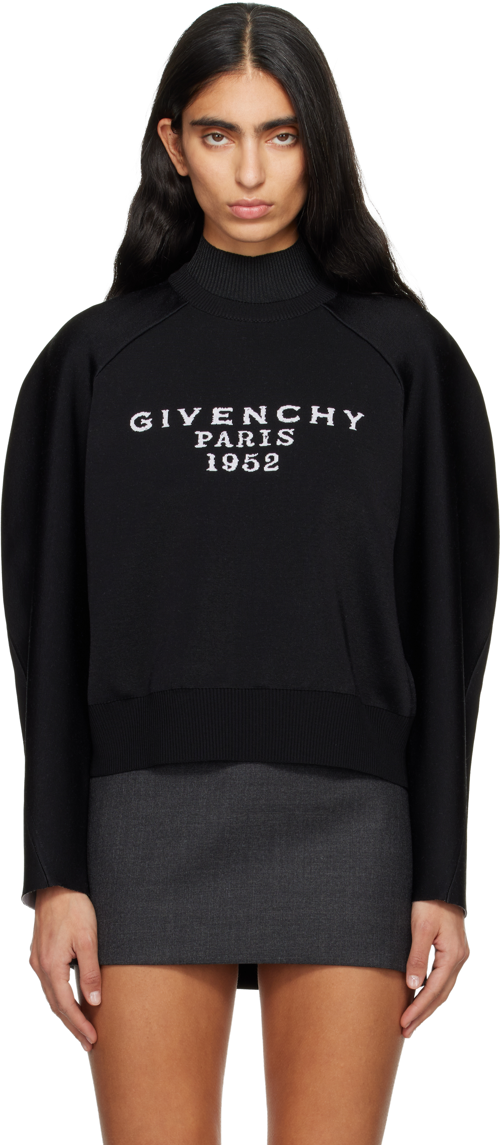Givenchy Black '' Signature Sweater In Black