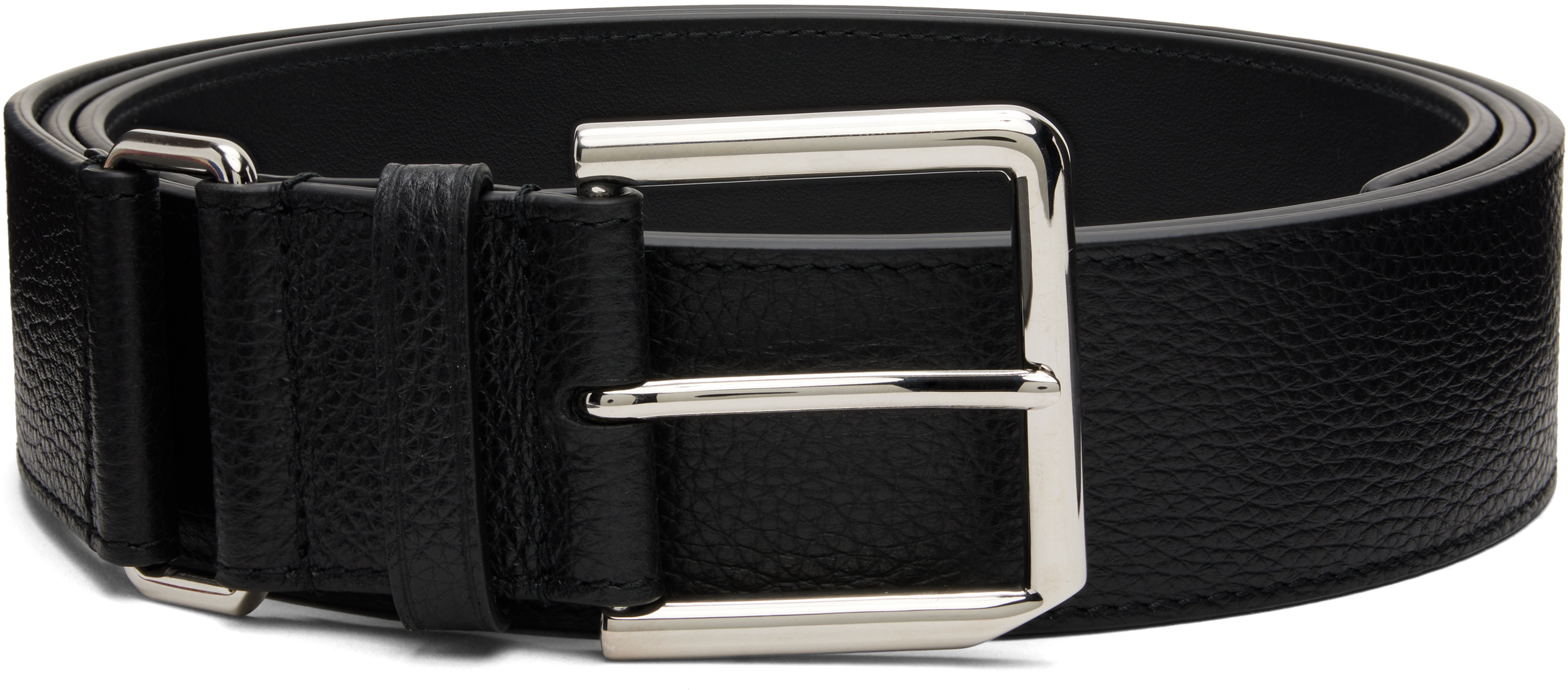 Givenchy Black Long Belt In Black