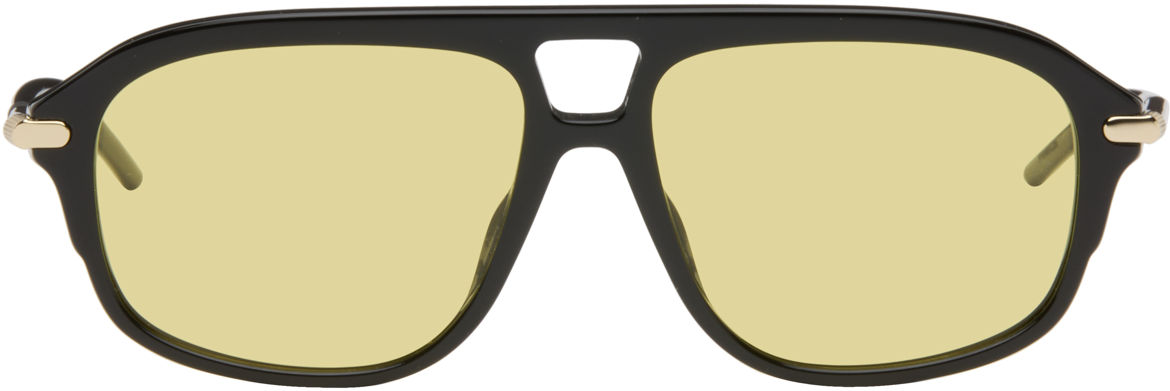 Black GV One Aviator Sunglasses