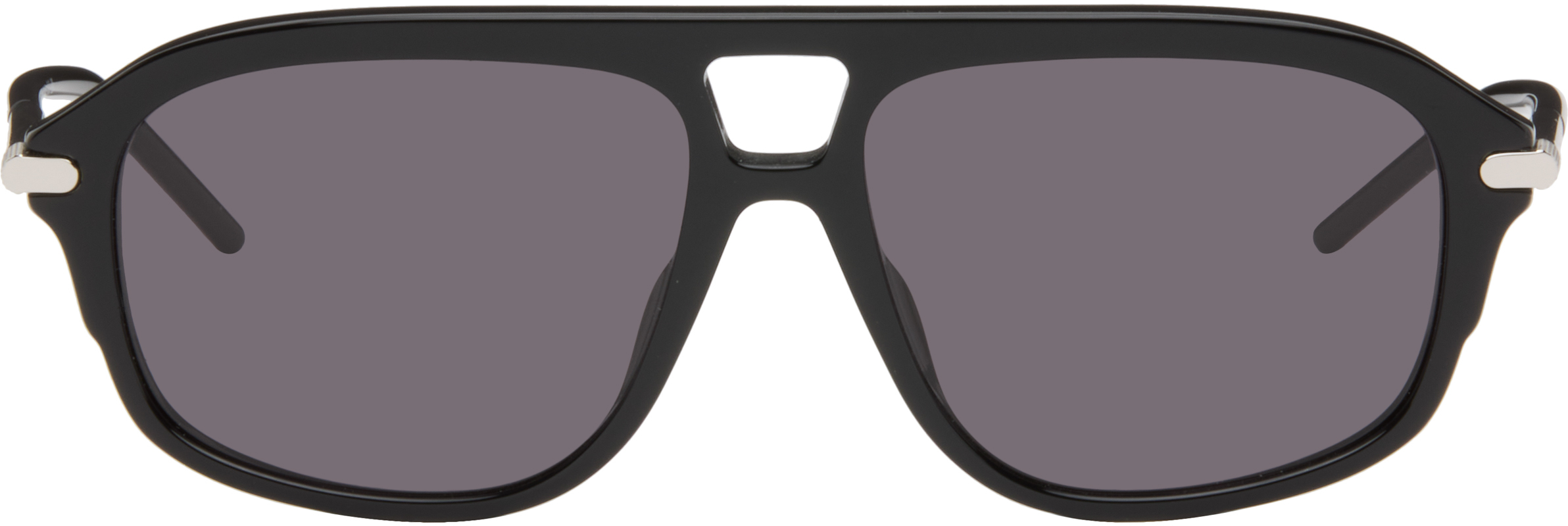 Black GV One Aviator Sunglasses
