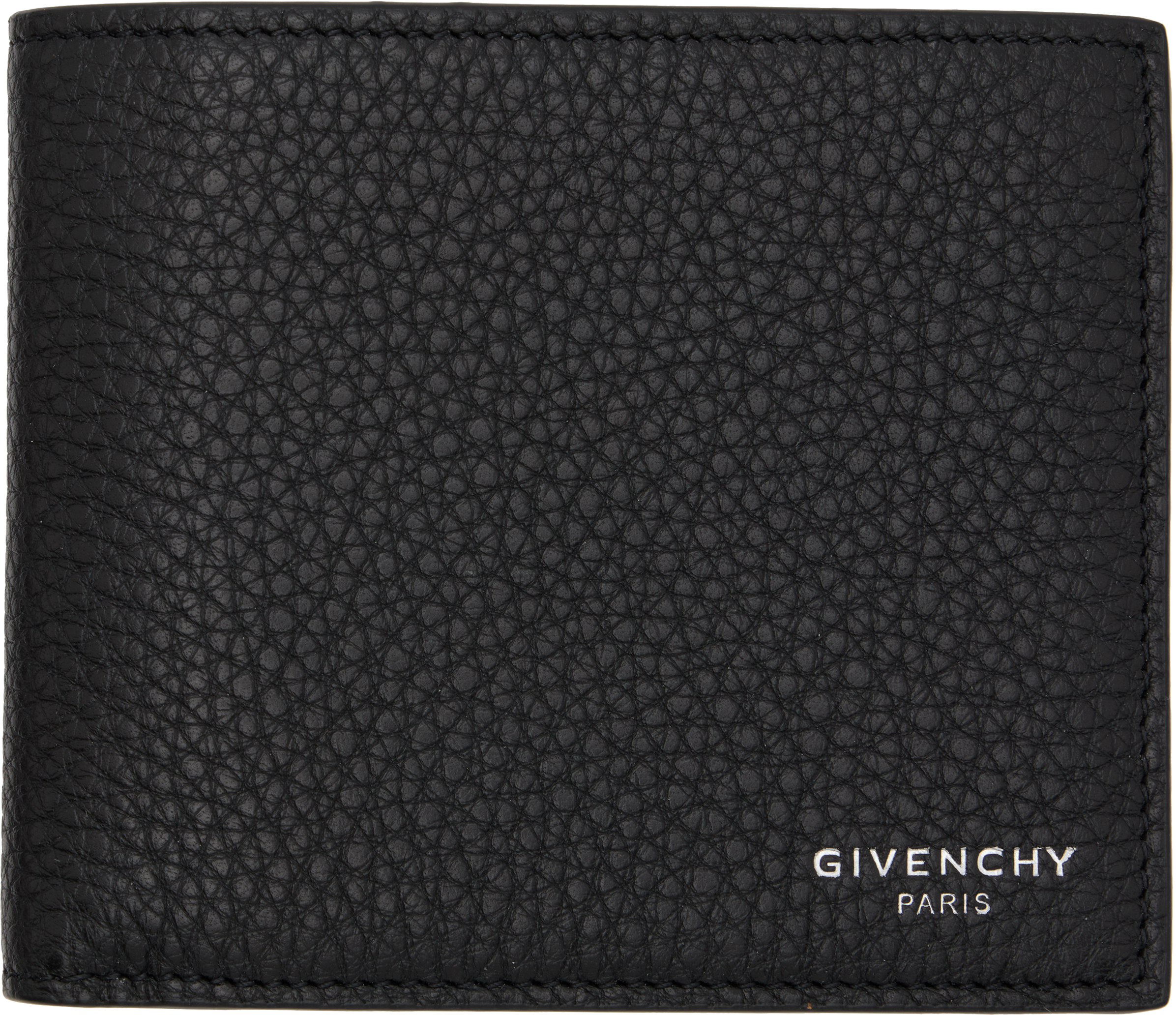 Givenchy Black Billfold Wallet In Black