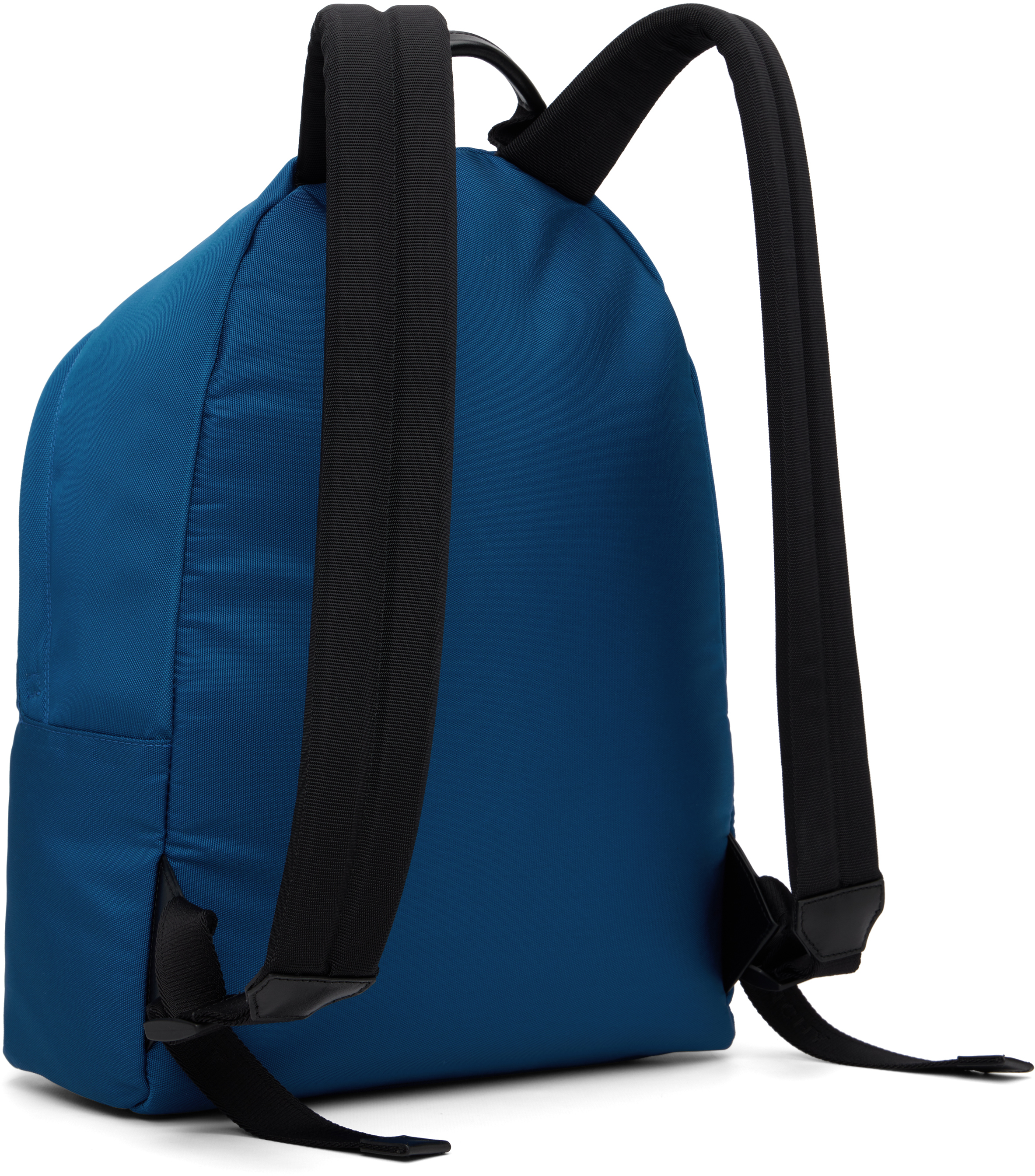 Givenchy Blue Logo Bonded Backpack In Blue