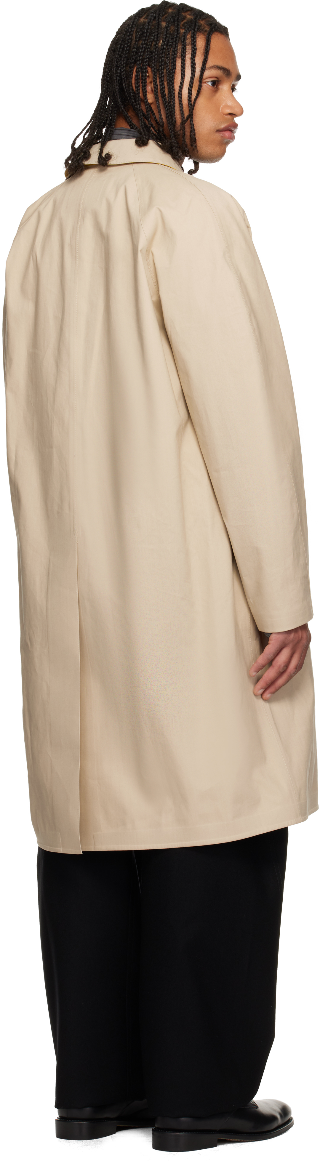 Givenchy Beige Car Coat In Brown