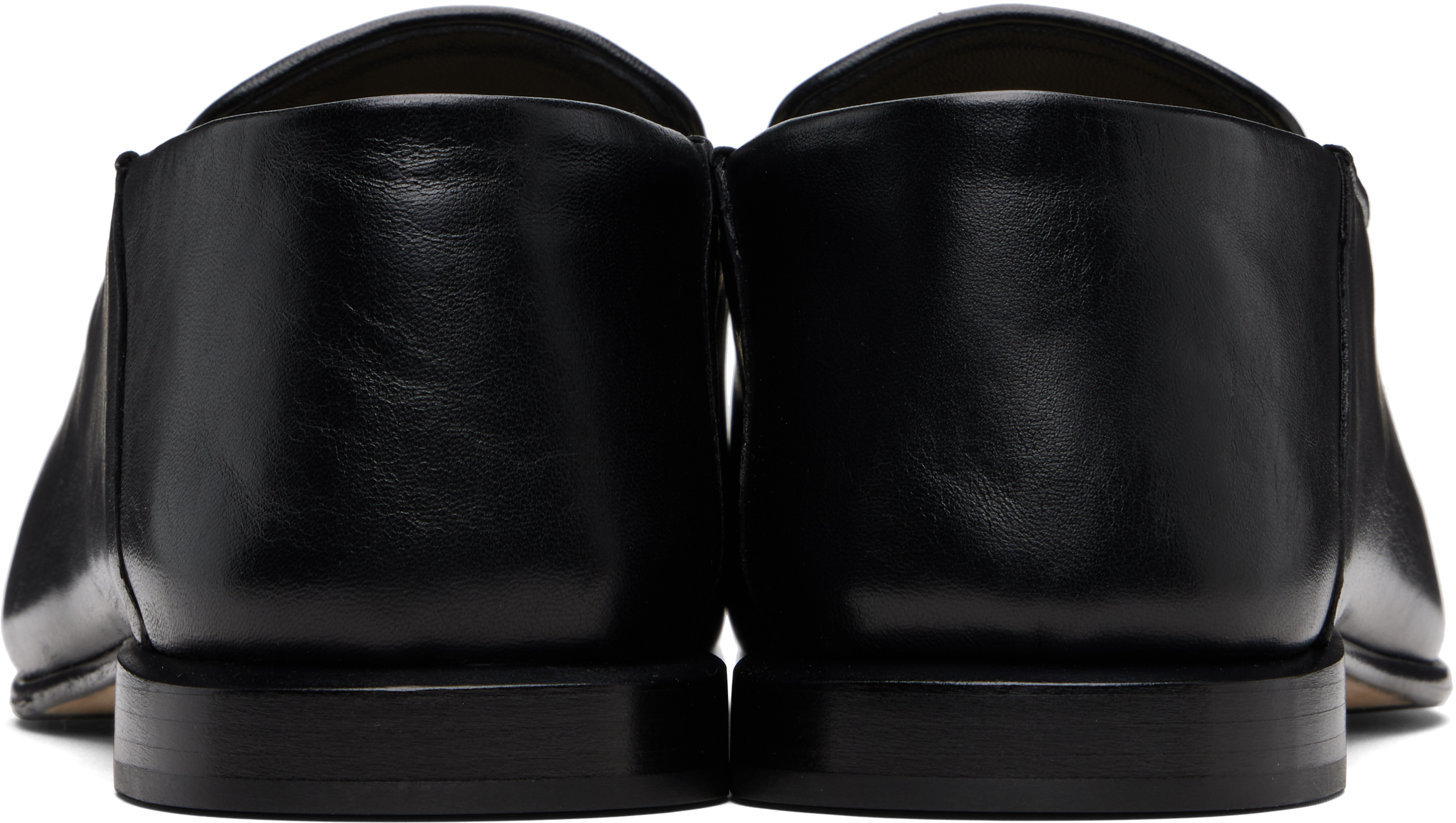 Givenchy Black Label Loafers In Black