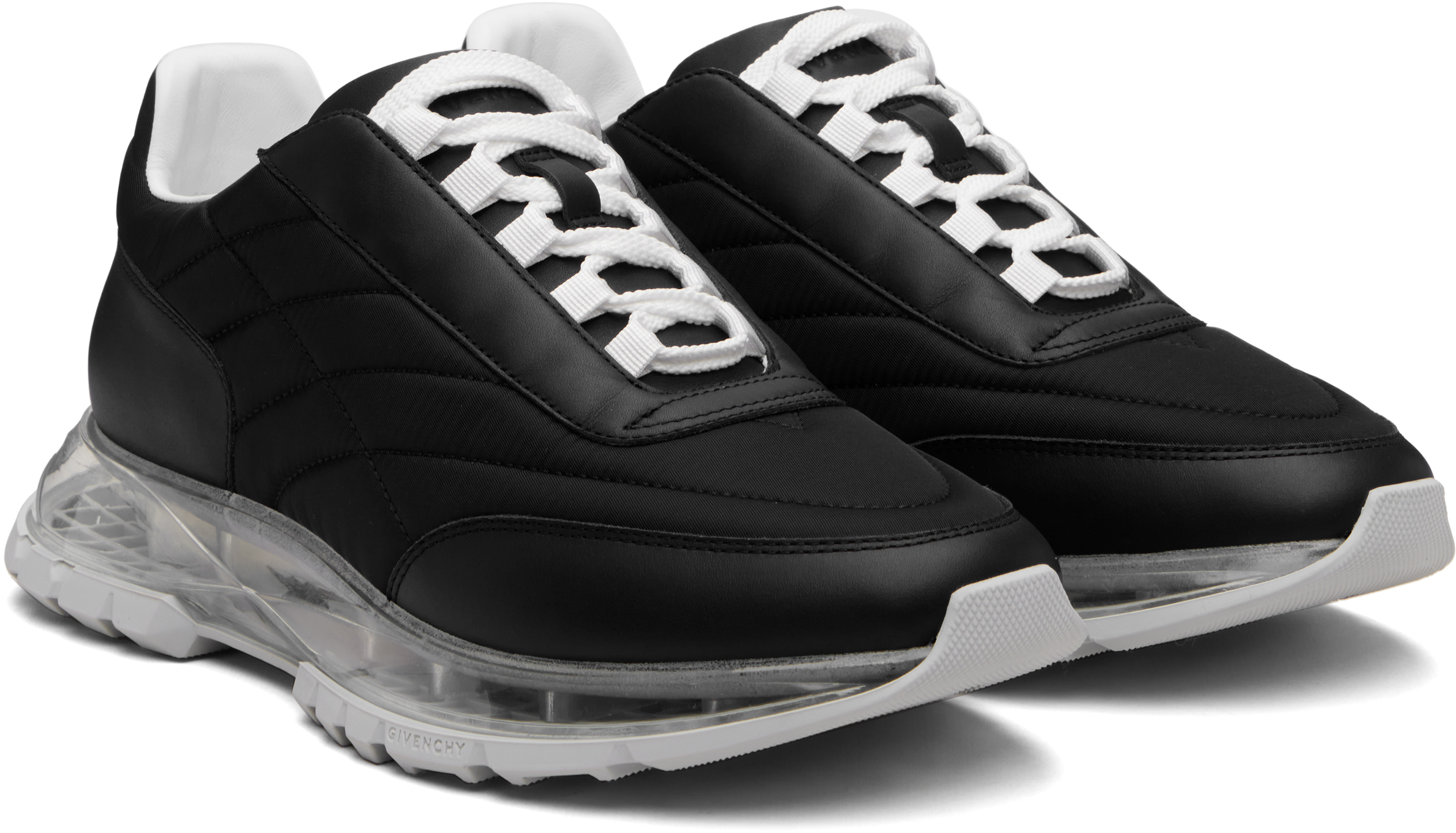 Givenchy Black Trainer Sneakers In Black