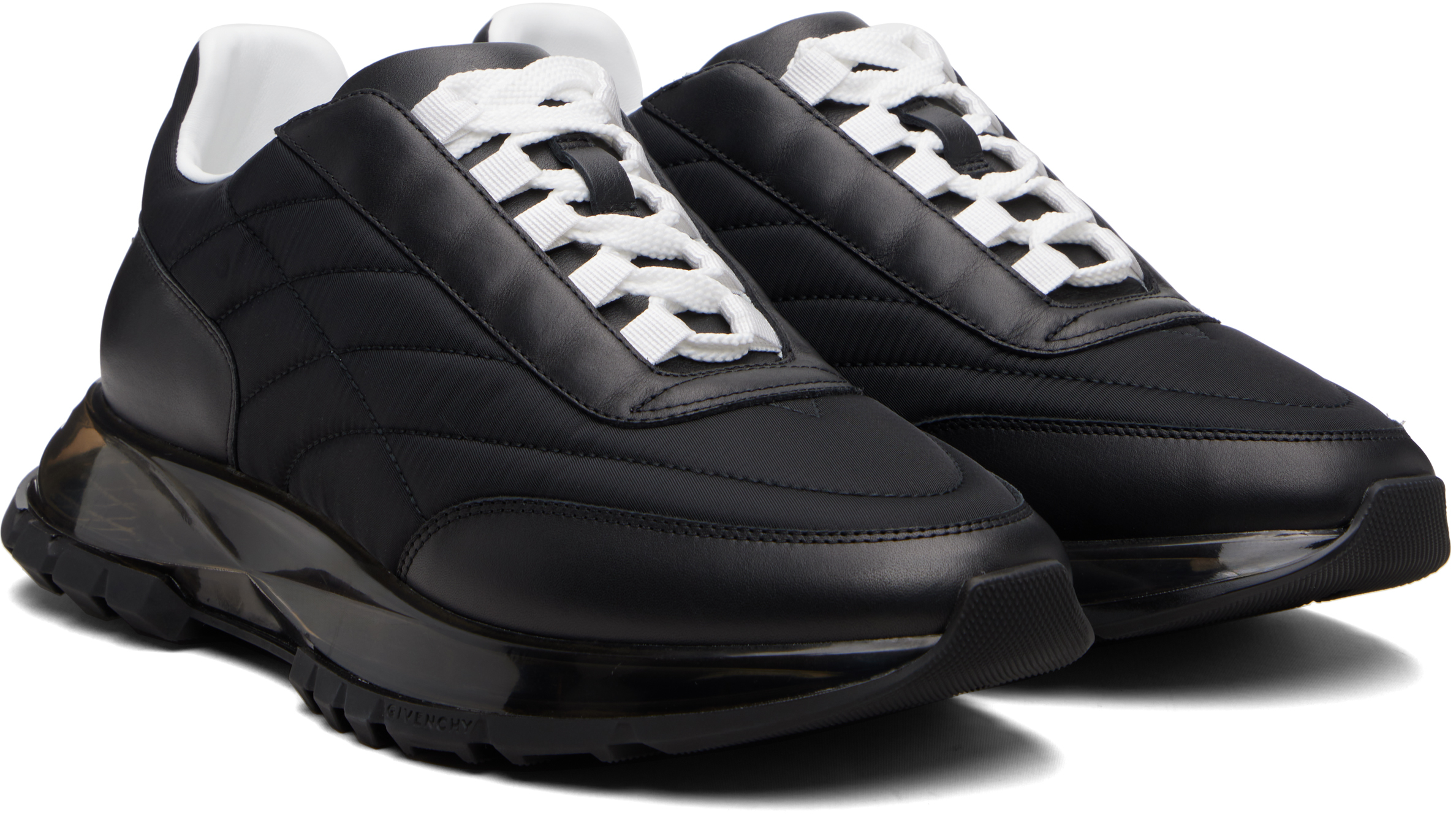 Givenchy Black Trainer Sneakers In Black
