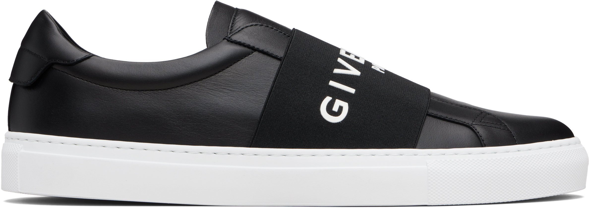 Givenchy Leather Sneakers In Black