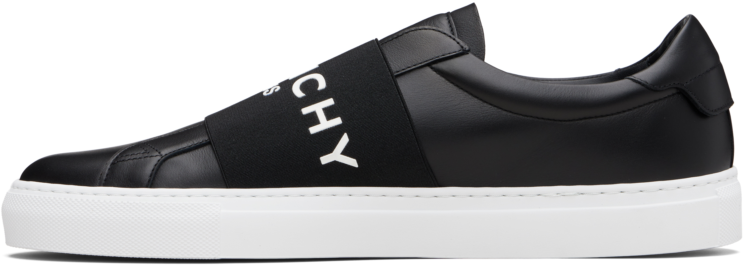 Givenchy Leather Sneakers In Black
