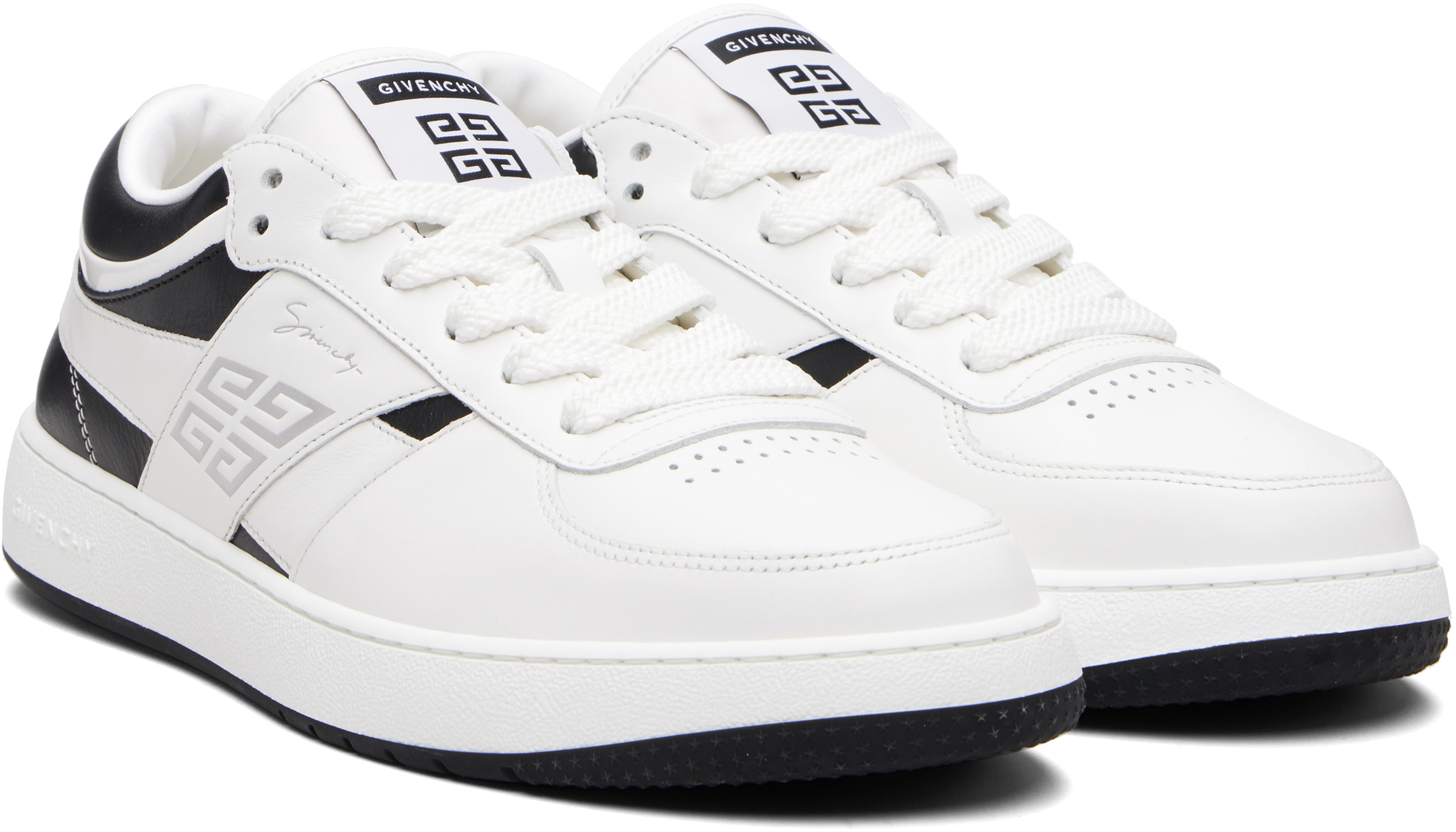 Givenchy G Move Low-top Leather Sneakers In Multi