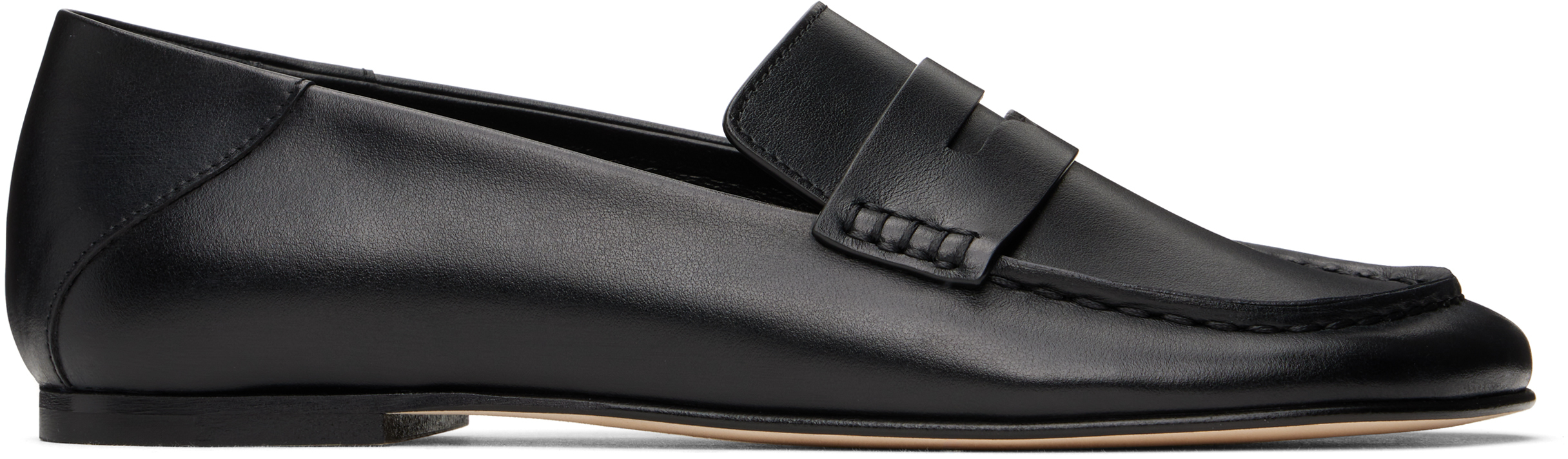 Dear Frances Black Drew Loafers