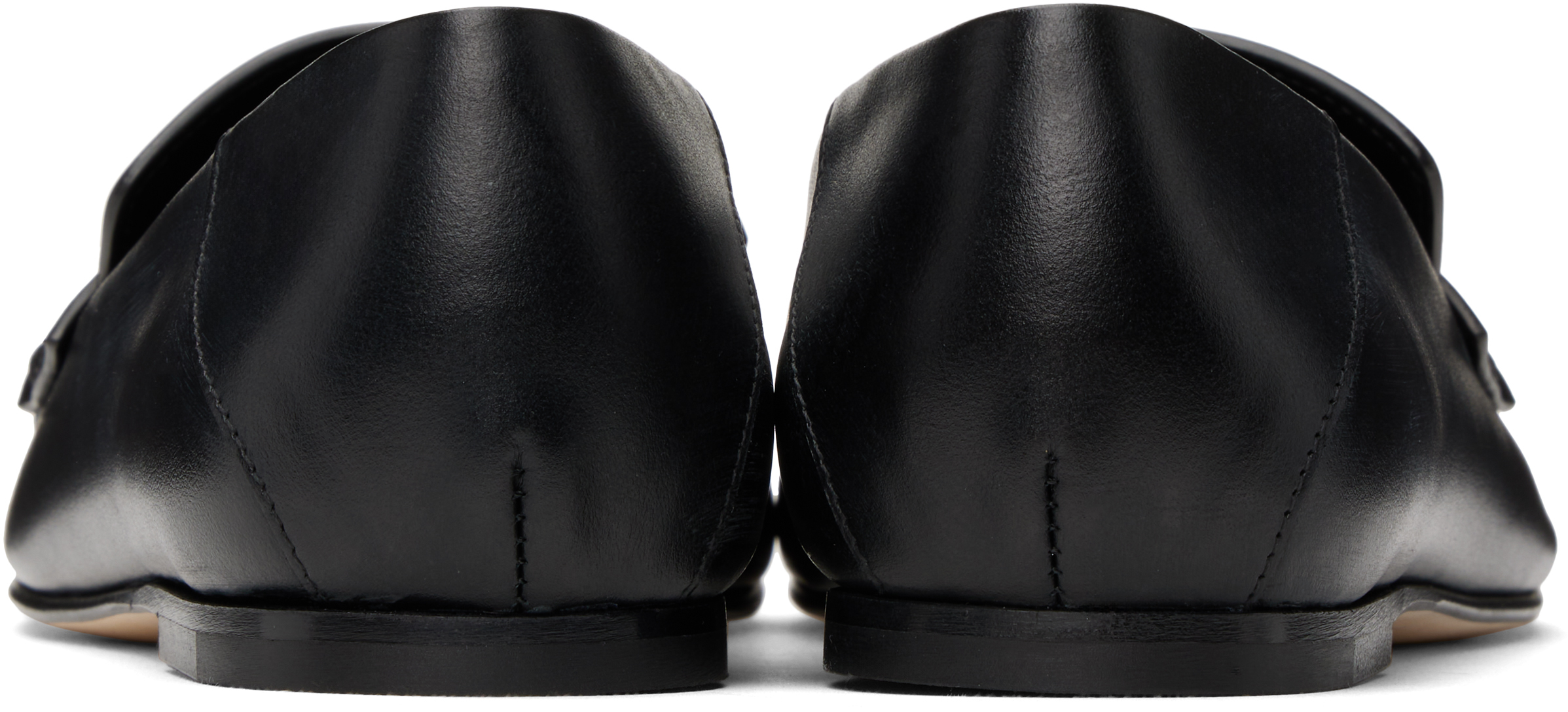 DEAR FRANCES BLACK DREW LOAFERS