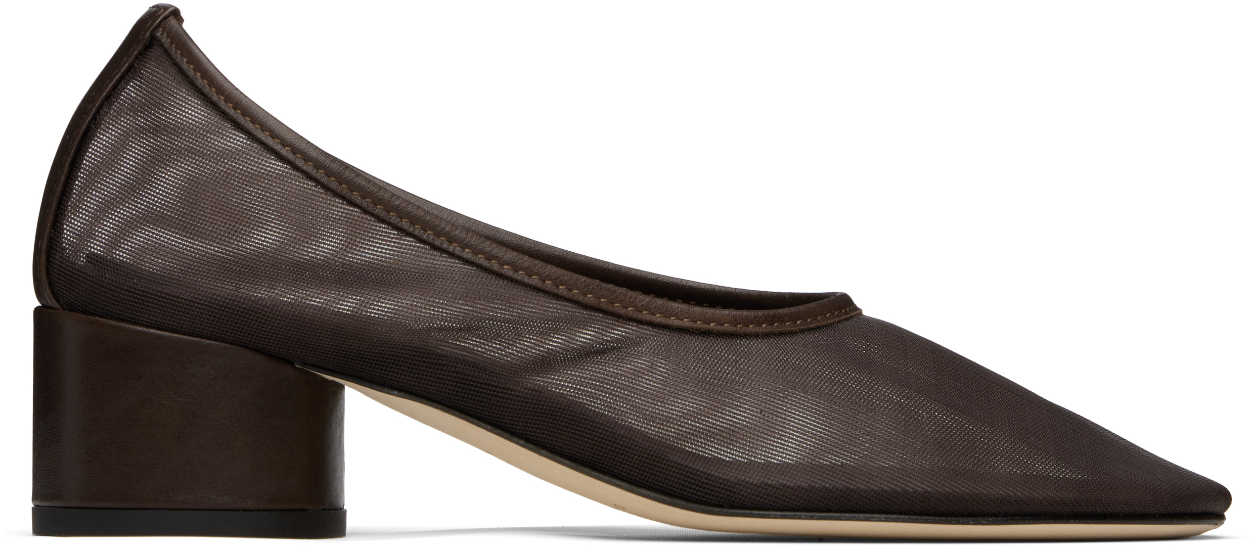 Dear Frances Brown Balla Pump Heels