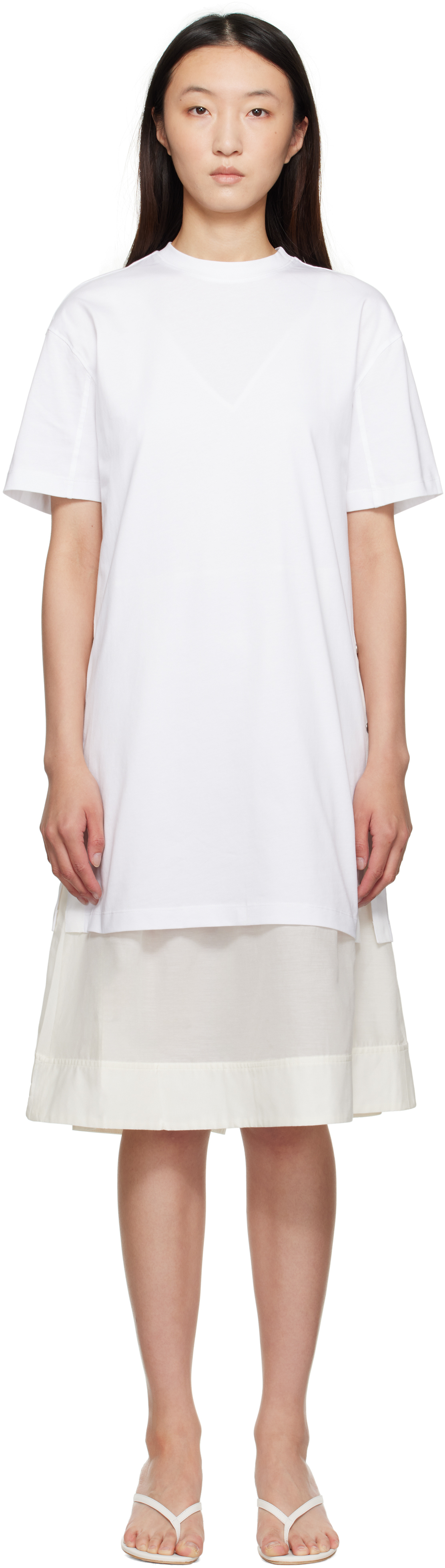 3.1 Phillip Limのホワイト Oversized T-shirt Combo ミディアム