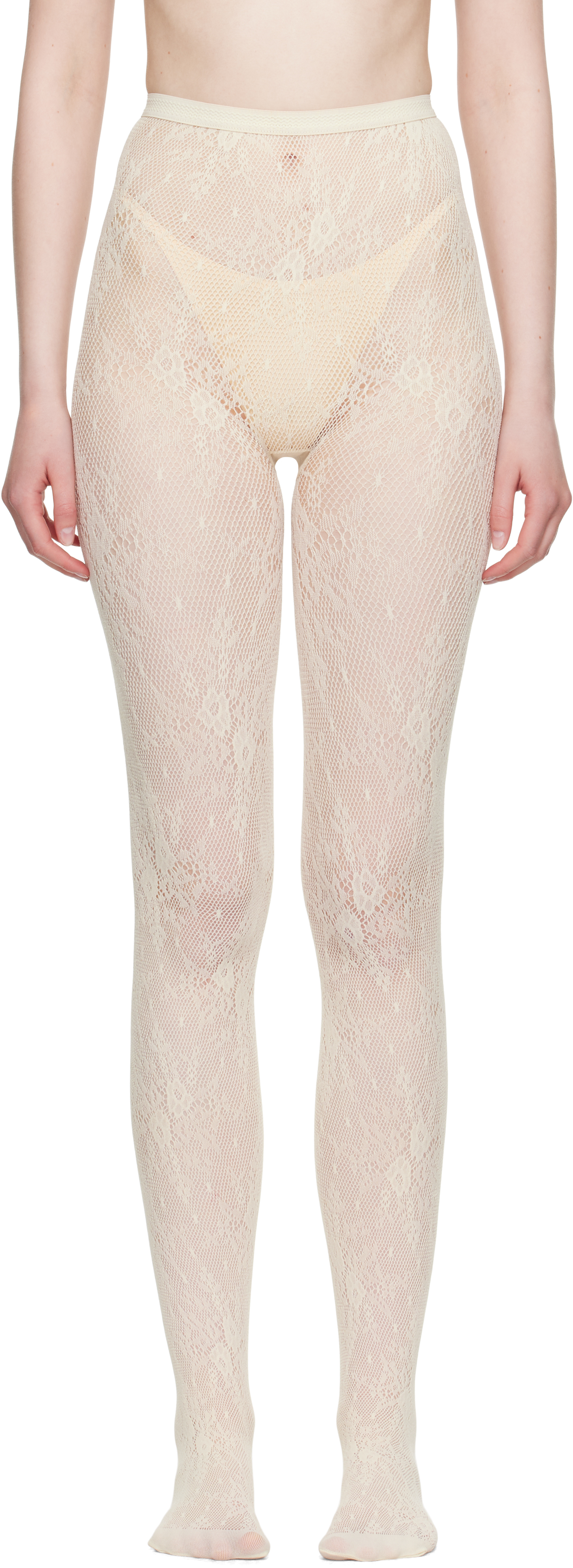 Off-White Rosa Lace Tights