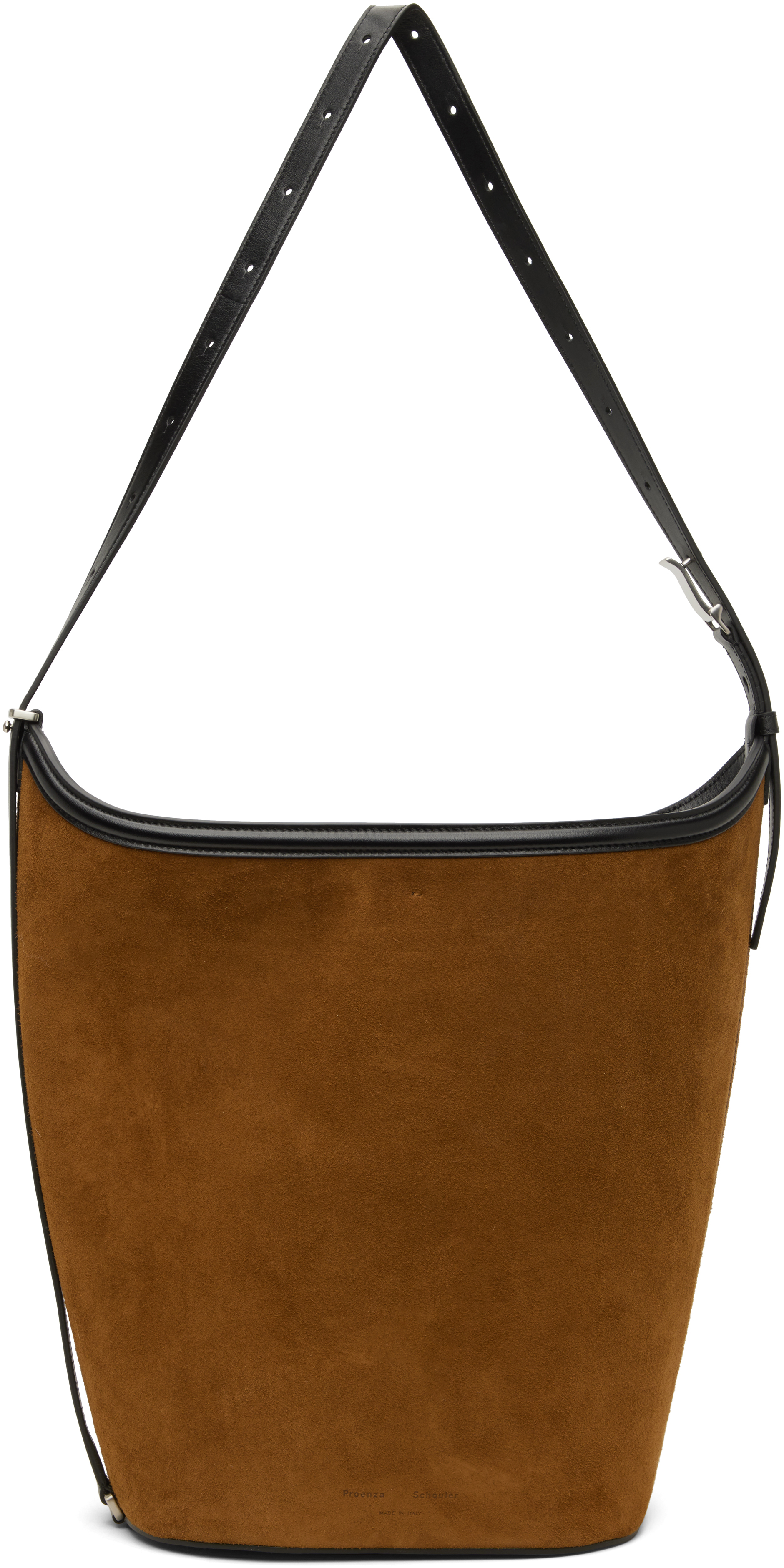 Proenza Schoulerのブラウン Brant ソフトスエード バケットバッグが 