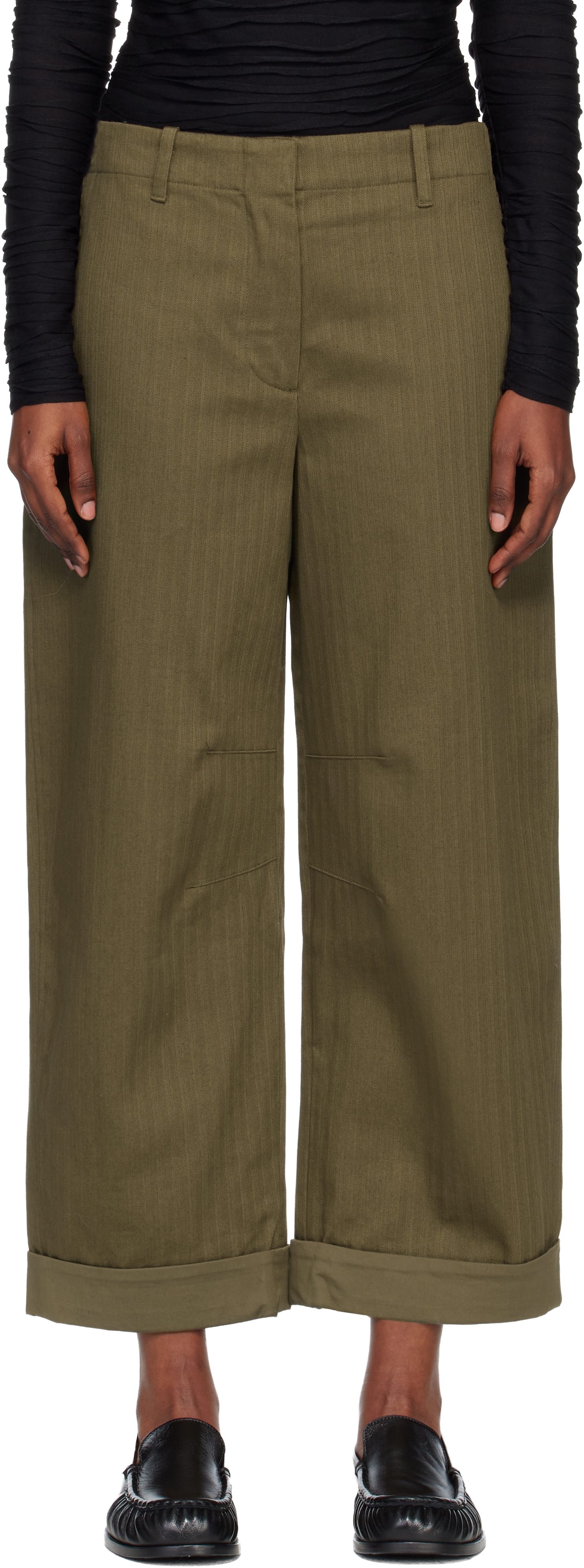 Proenza Schouler White  White Label Dori Trousers In Multi