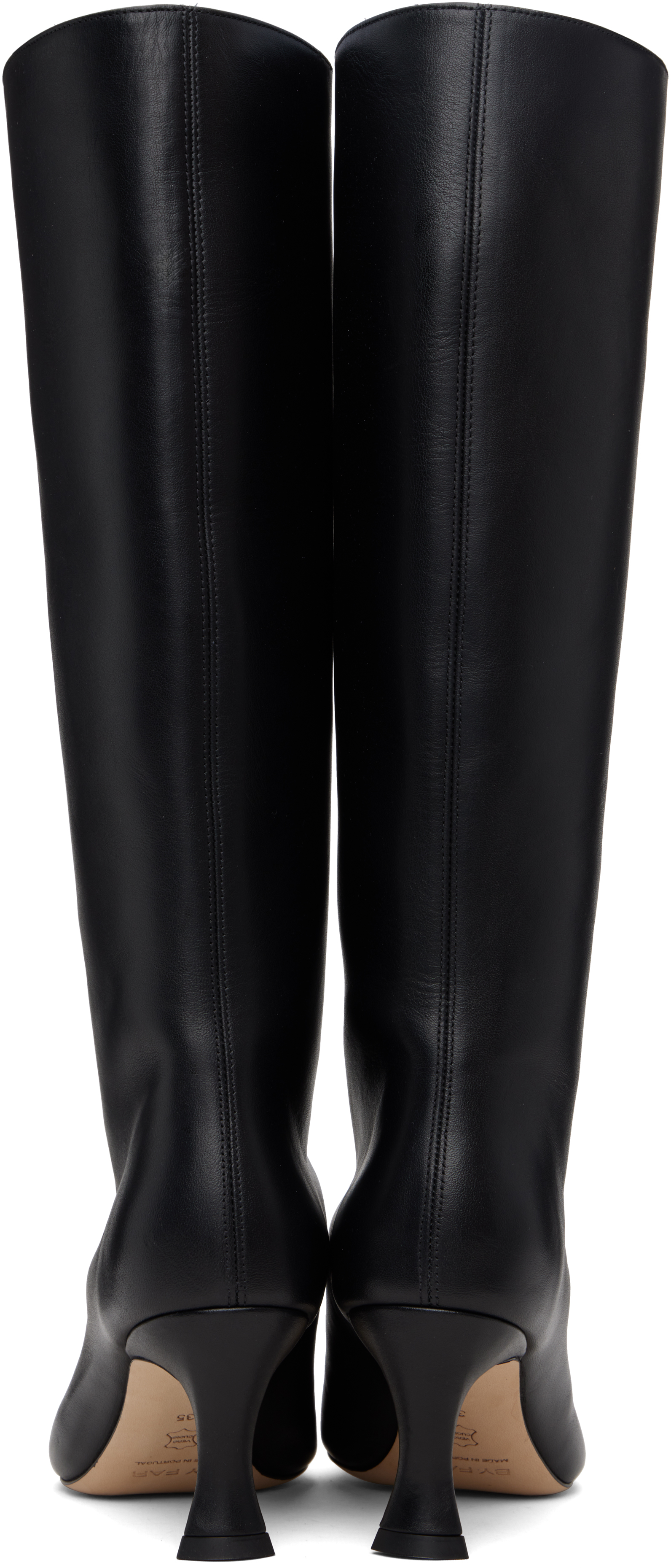 By Far Black Stevie 42 Knee-high Tall Boots In Multi