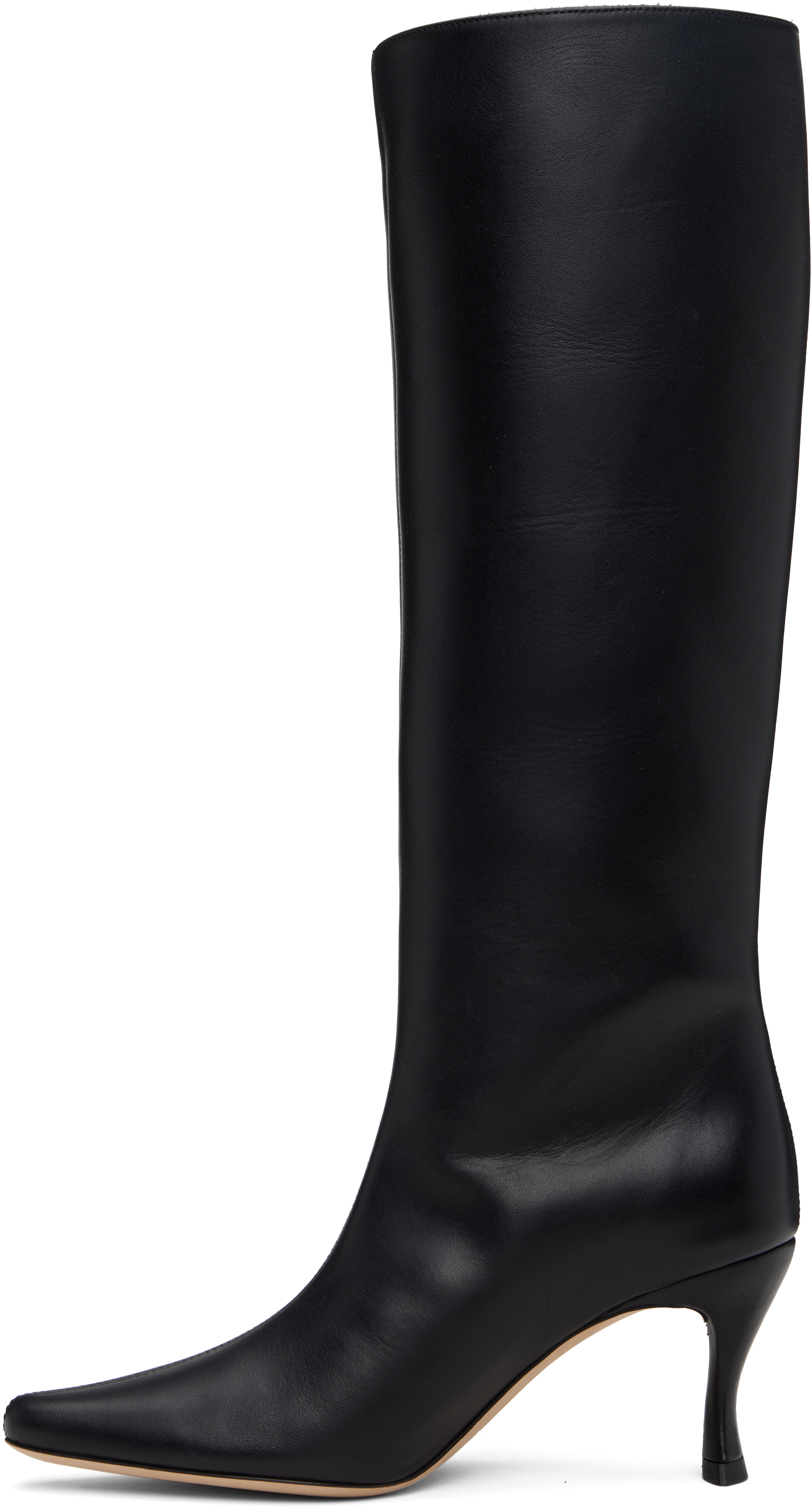 By Far Black Stevie 42 Knee-high Tall Boots In Multi