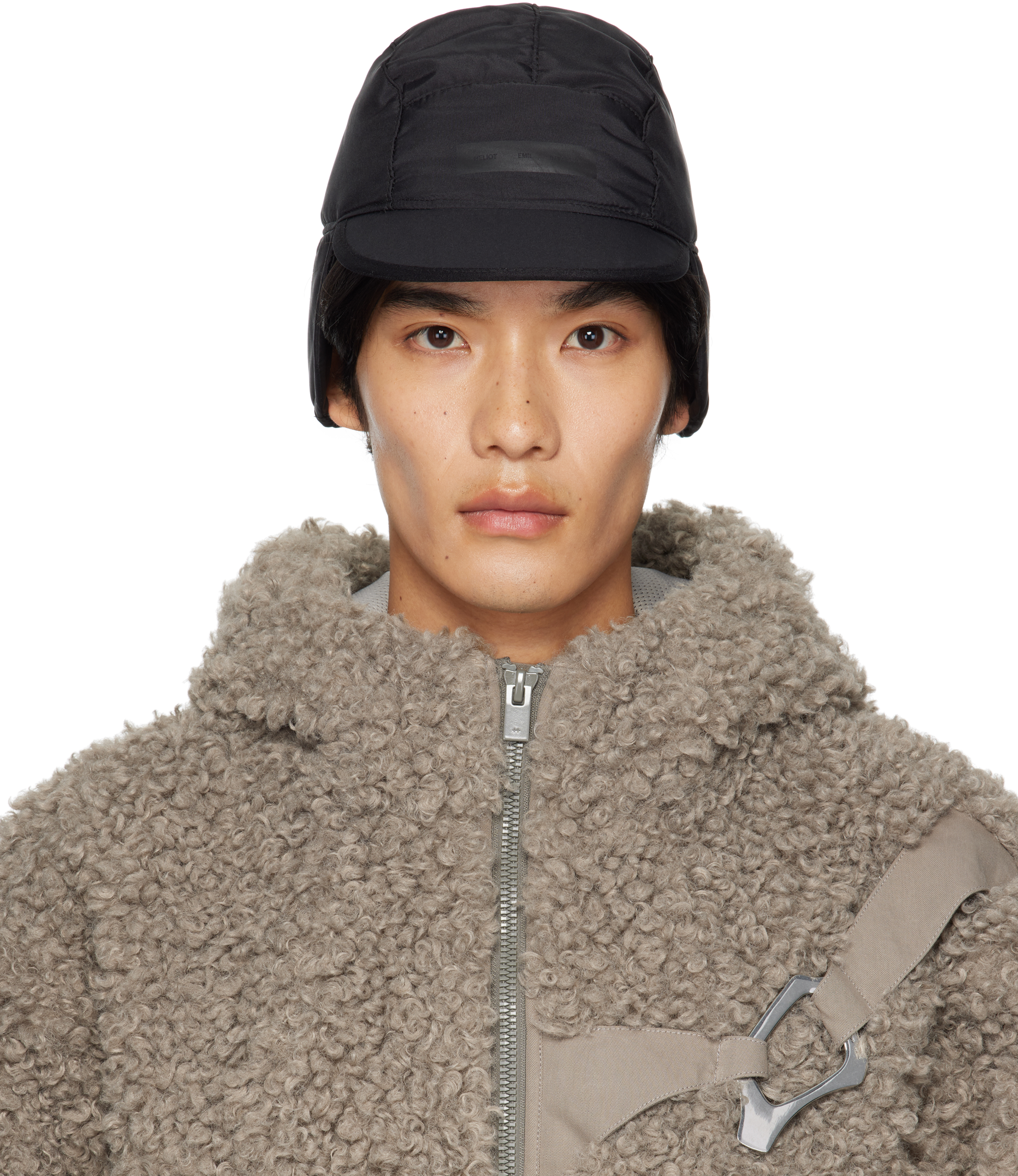 Black Ophitic Reversible Cap