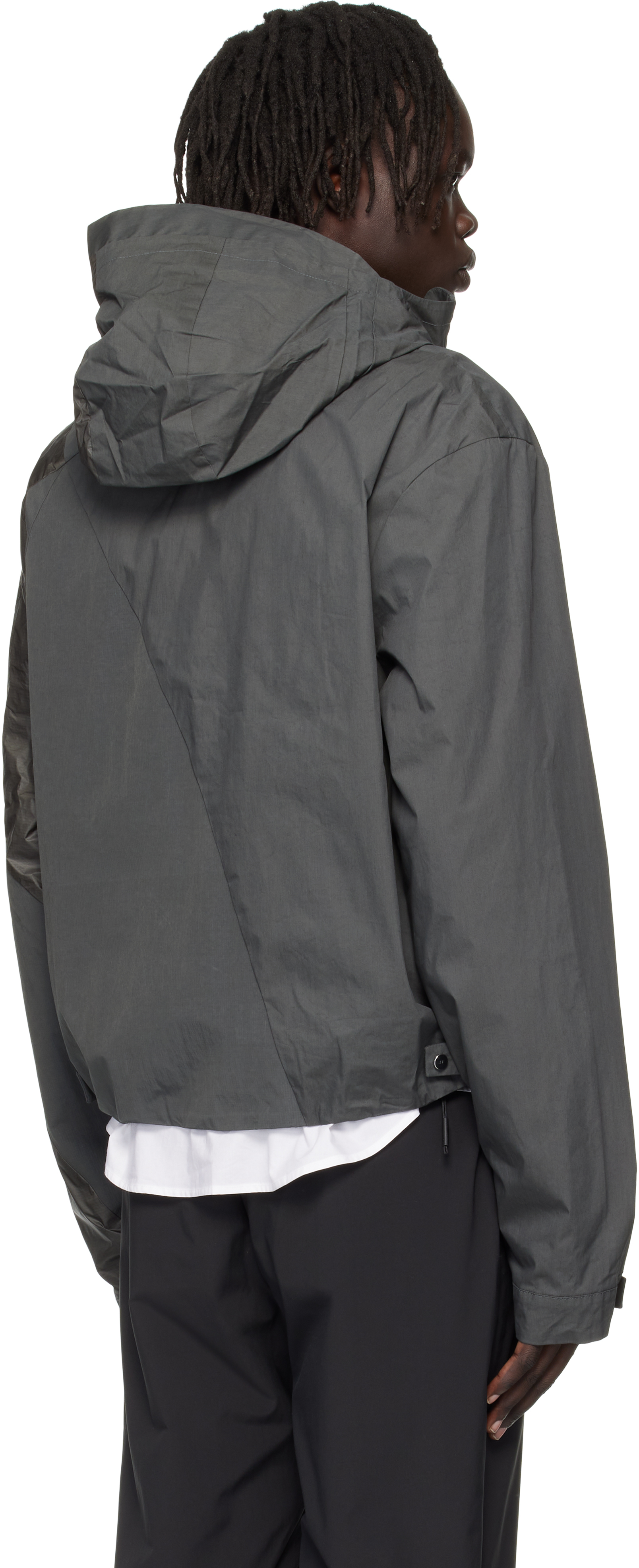 Heliot Emil Gray Polarize Jacket In Gray