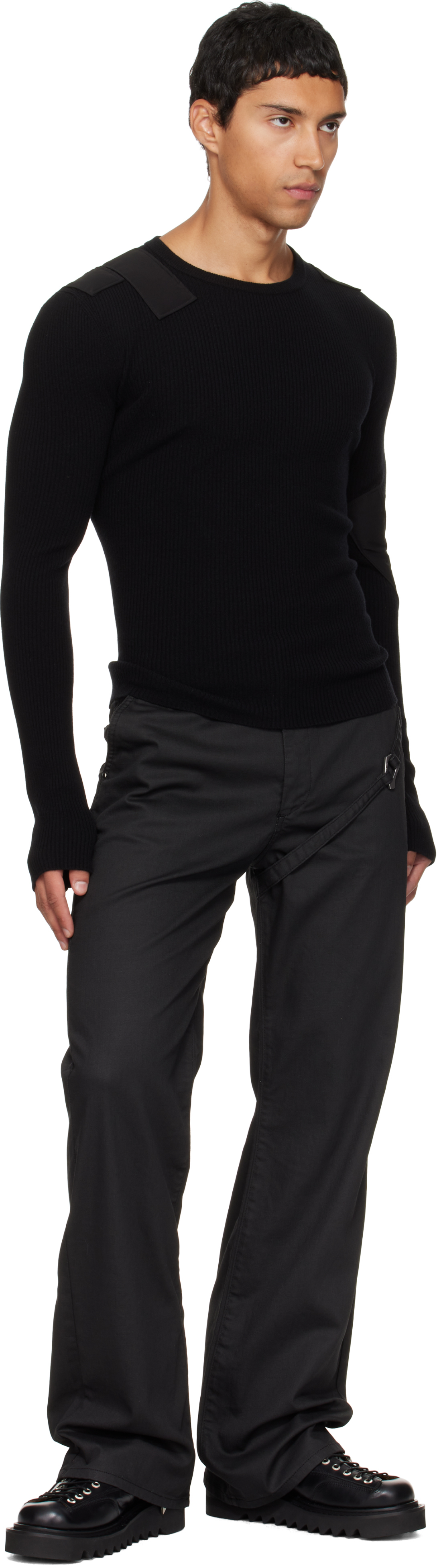 Heliot Emil Transmittance Jeans In Black