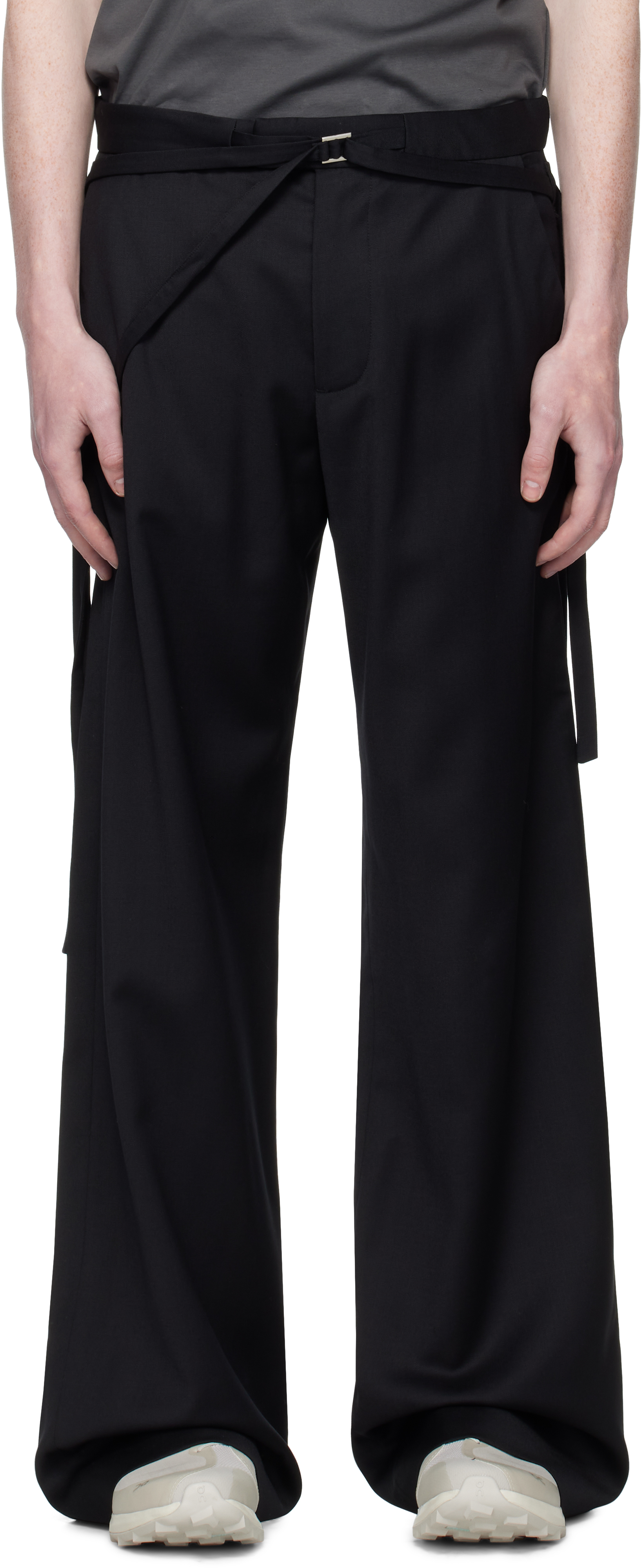 Black Spectra Tailored Trousers