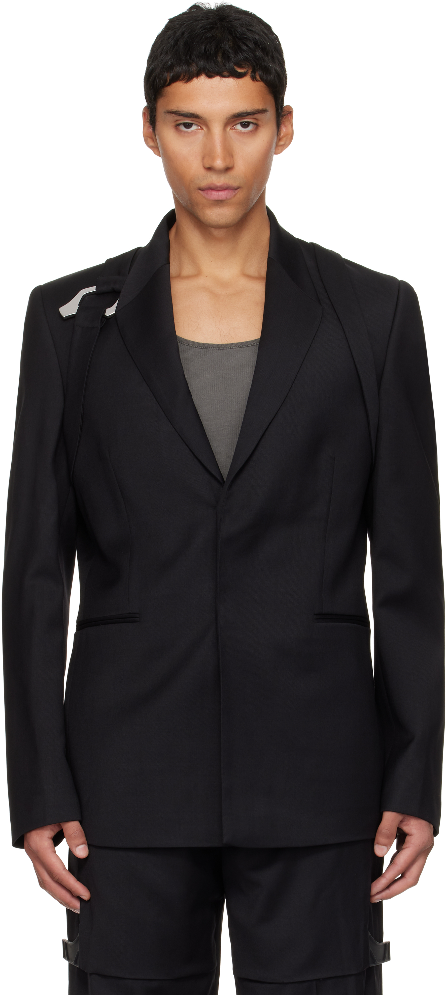 ESSAY Double Tailored Jacket　Black A.L.C. Calla Oversized Tailored Jacket | ALCltd.com