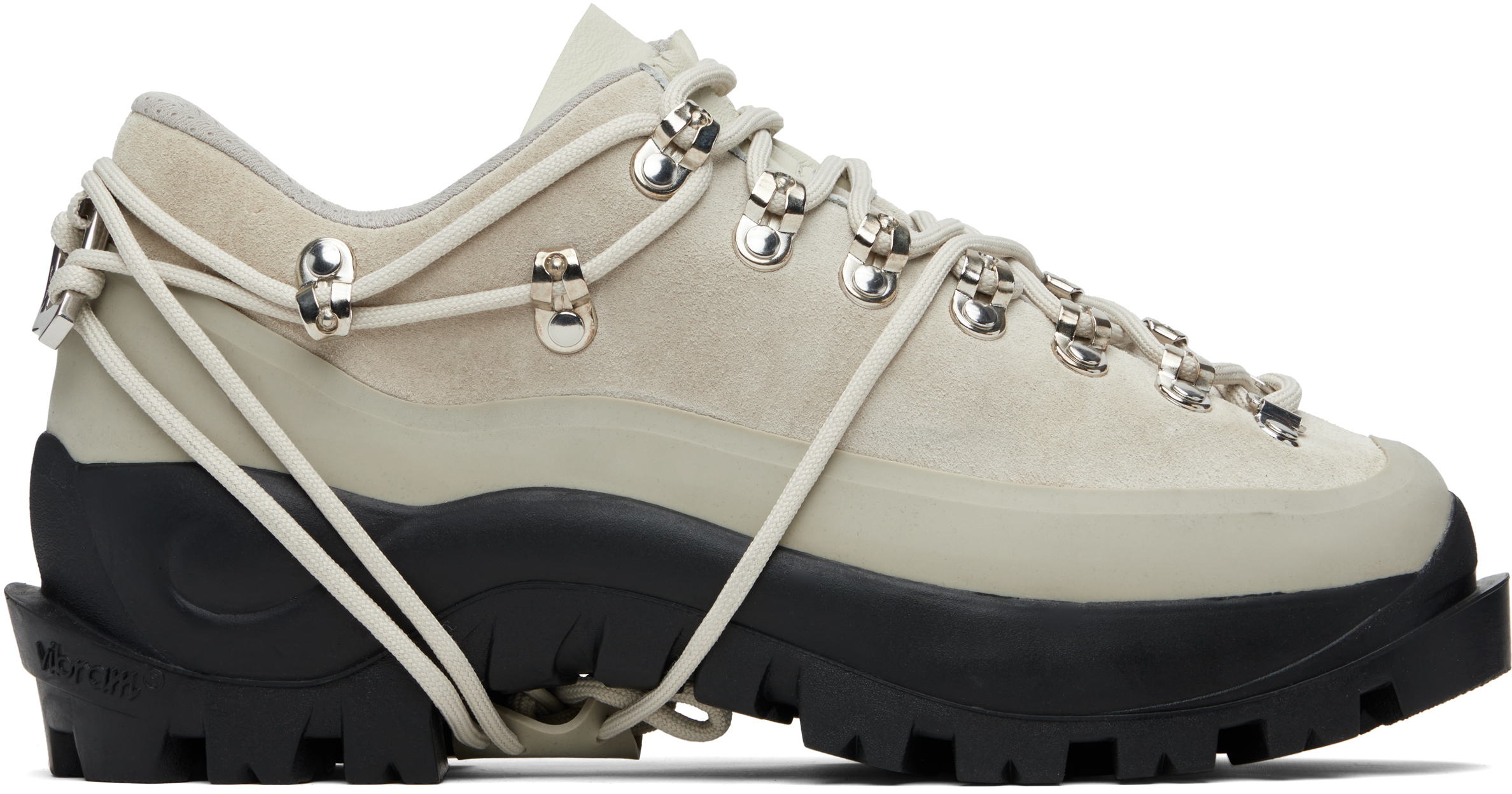 Heliot Emil Gray Low Hiking Boots In Gray