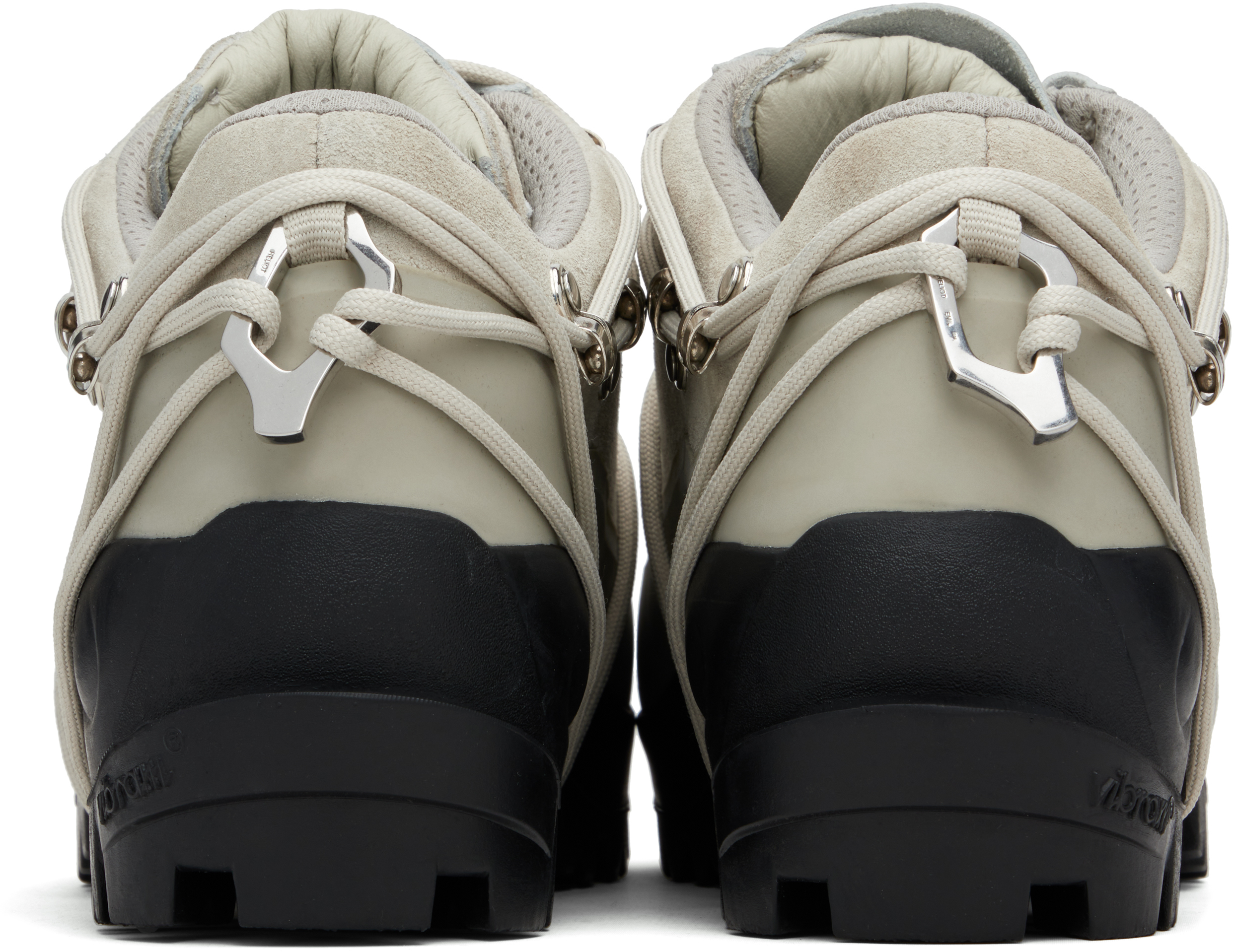 Heliot Emil Gray Low Hiking Boots In Gray