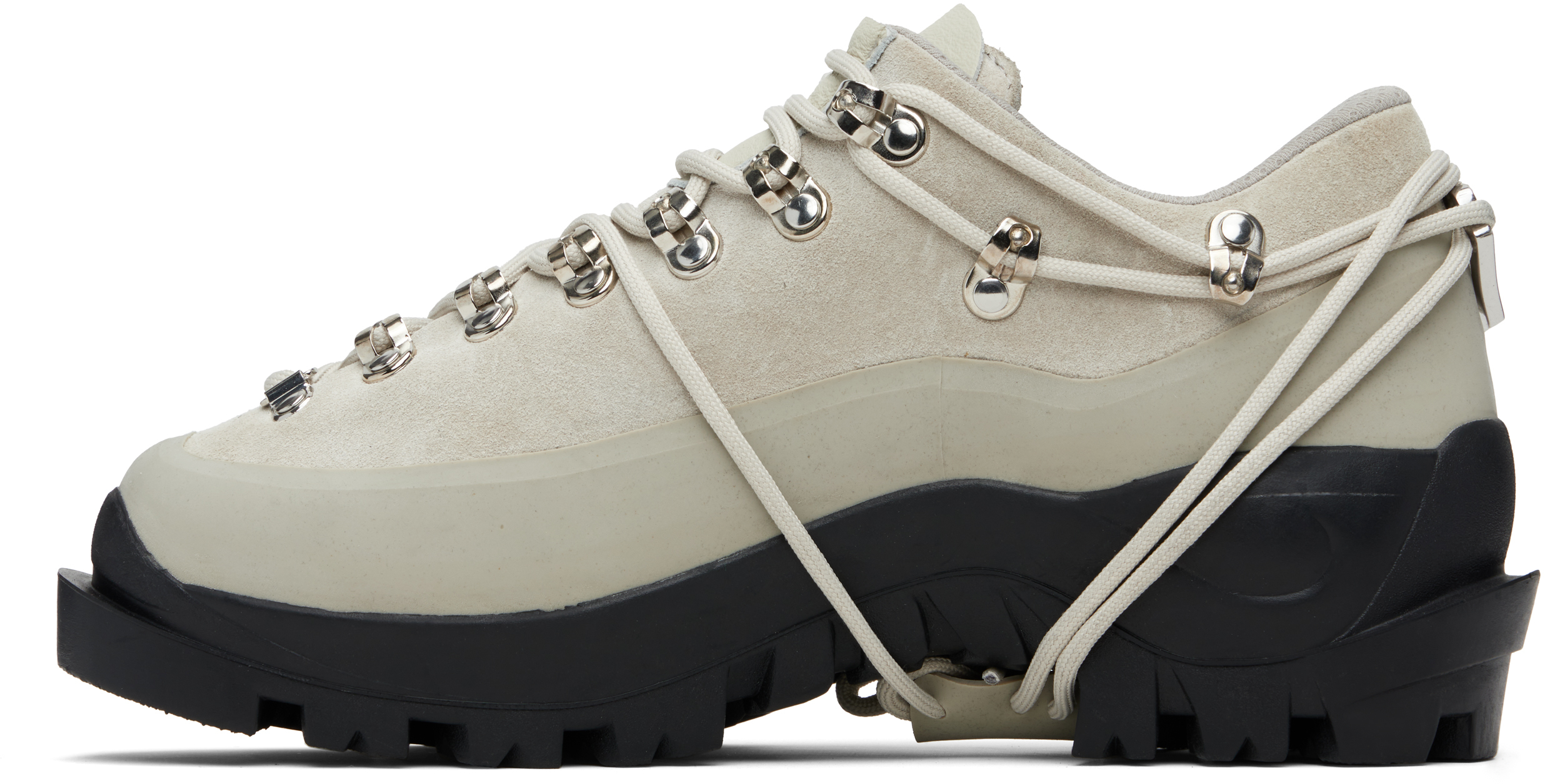 Heliot Emil Gray Low Hiking Boots In Gray