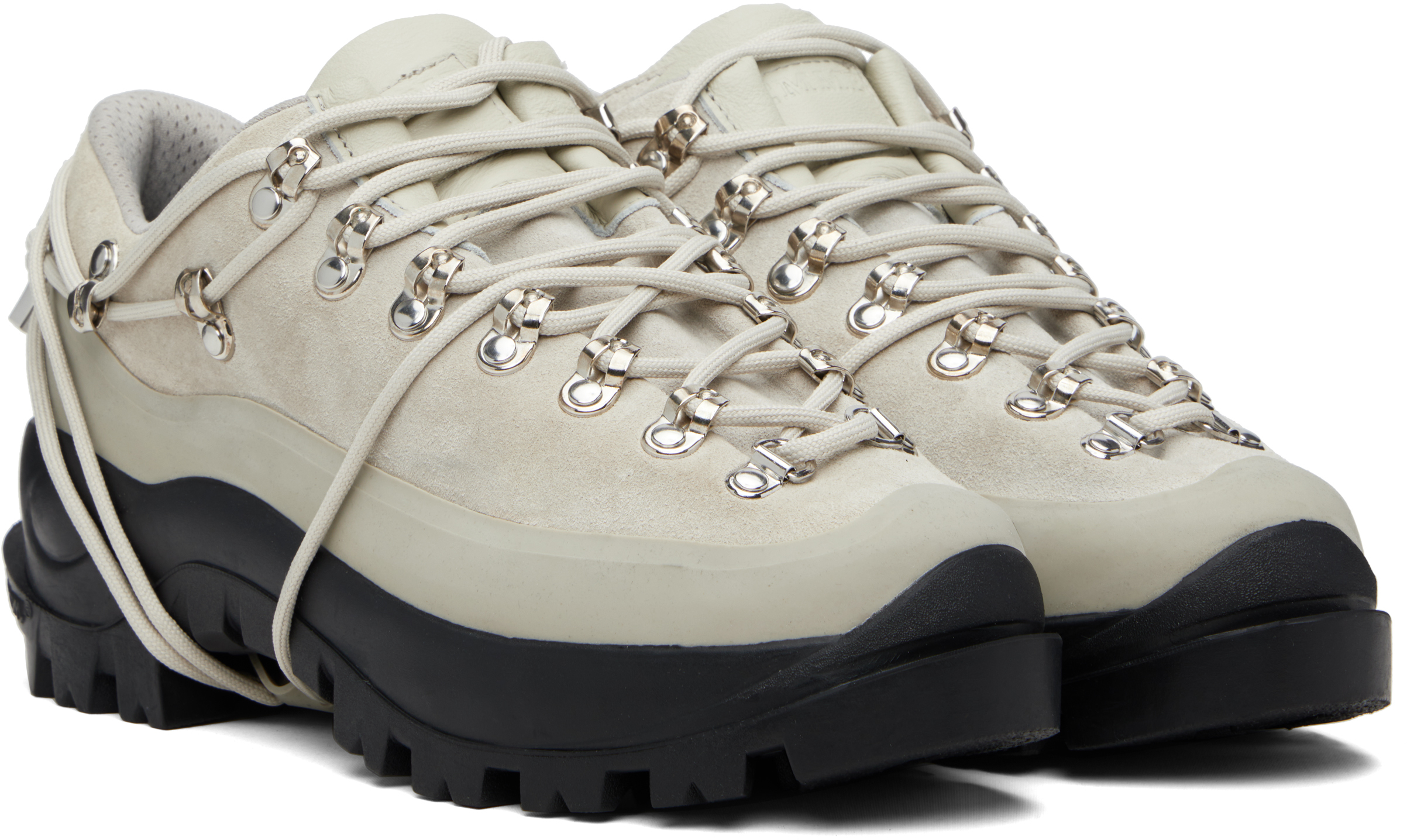 Heliot Emil Gray Low Hiking Boots In Gray