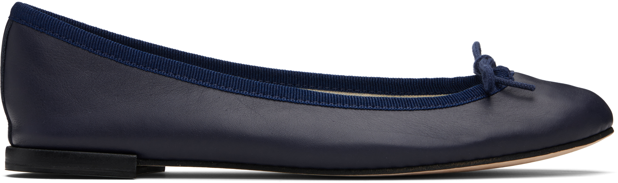 Repetto: Navy Cendrillon Ballerina Flats SSENSE