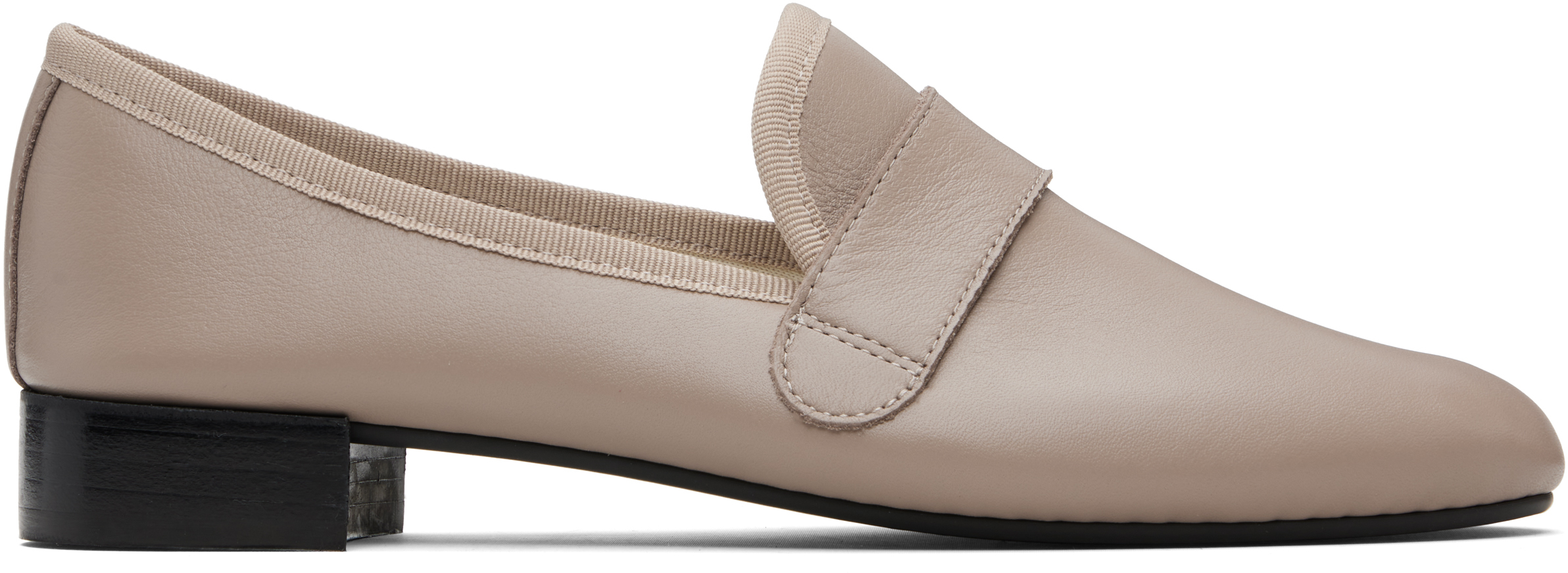 【関税込み】Repetto トープ Michael ラバーソール ローファー Repetto: トープ Michael ラバーソール ローファー | SSENSE 日本