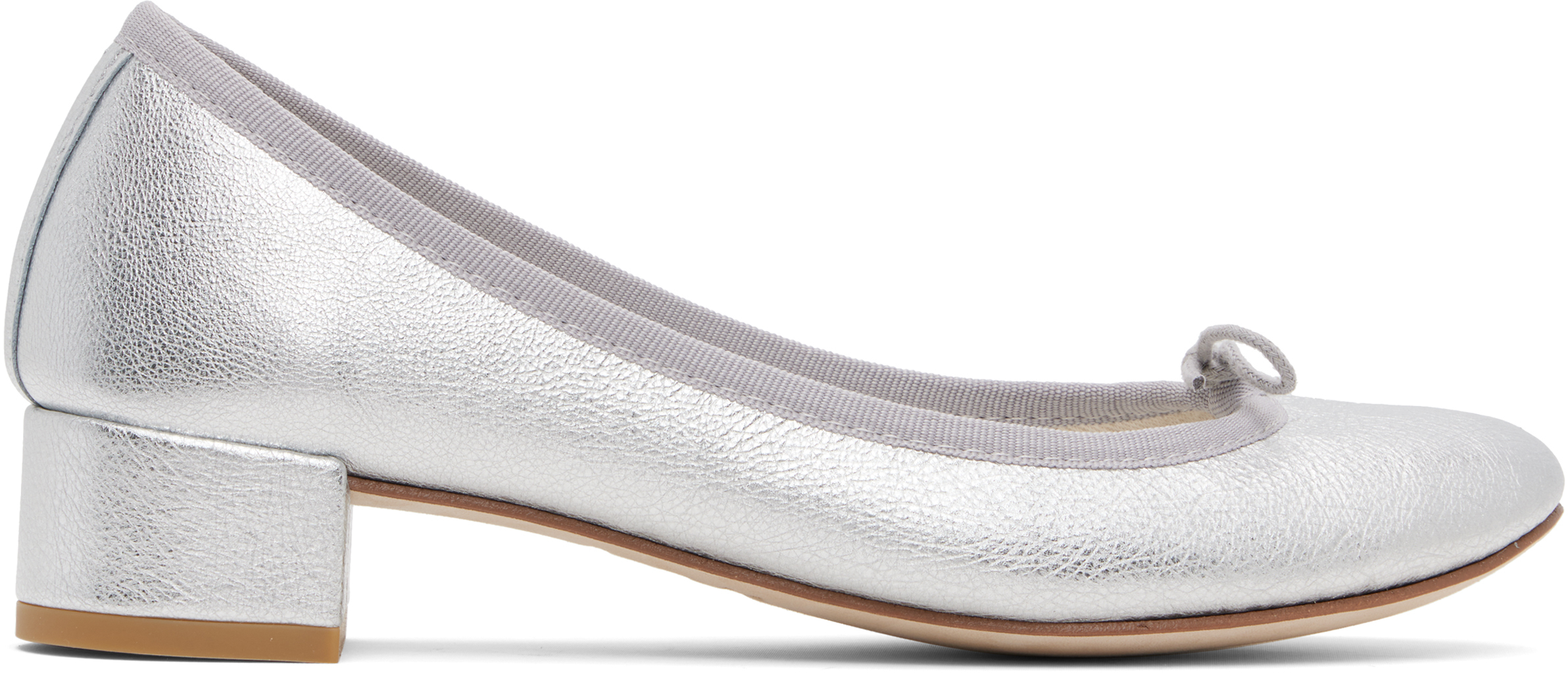 Silver Camille Heels